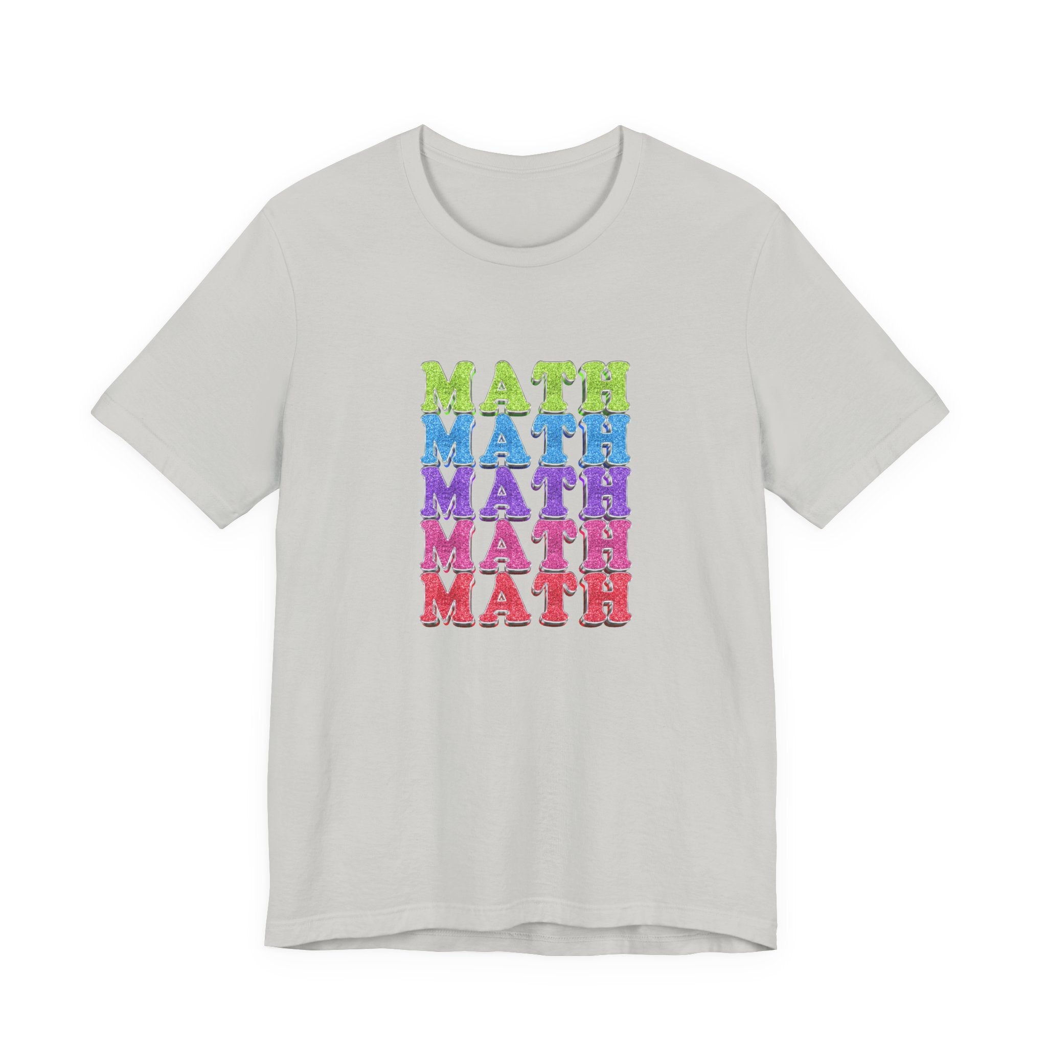 Math Repeated Tshirt – Bold Typography Design for Math Enthusiasts