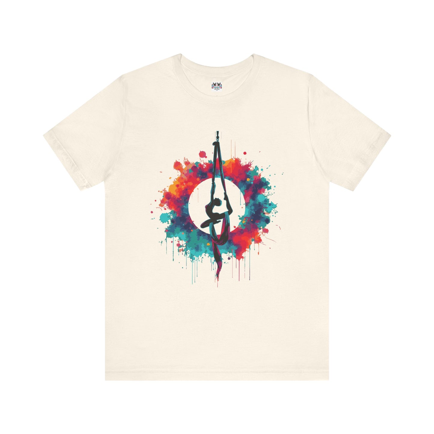 Aerialist Colorsplash Aerial Yoga Artistic Movement T-Shirt