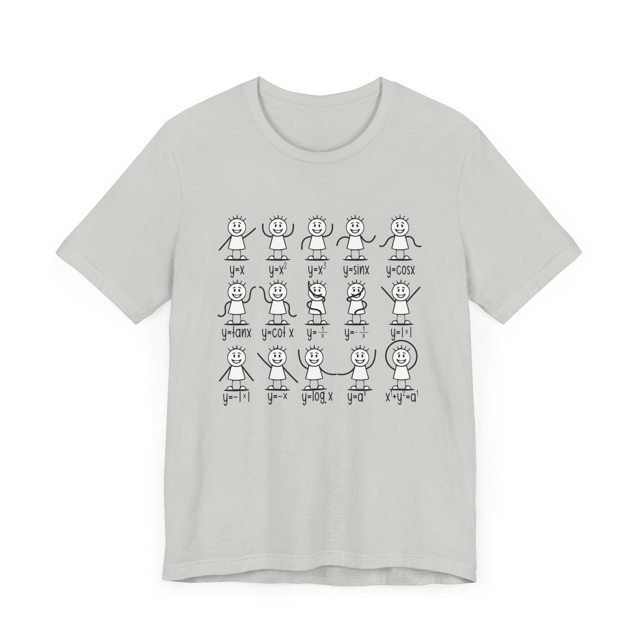 Trigonometry in Action Shirt – Stick Figure Math Humor