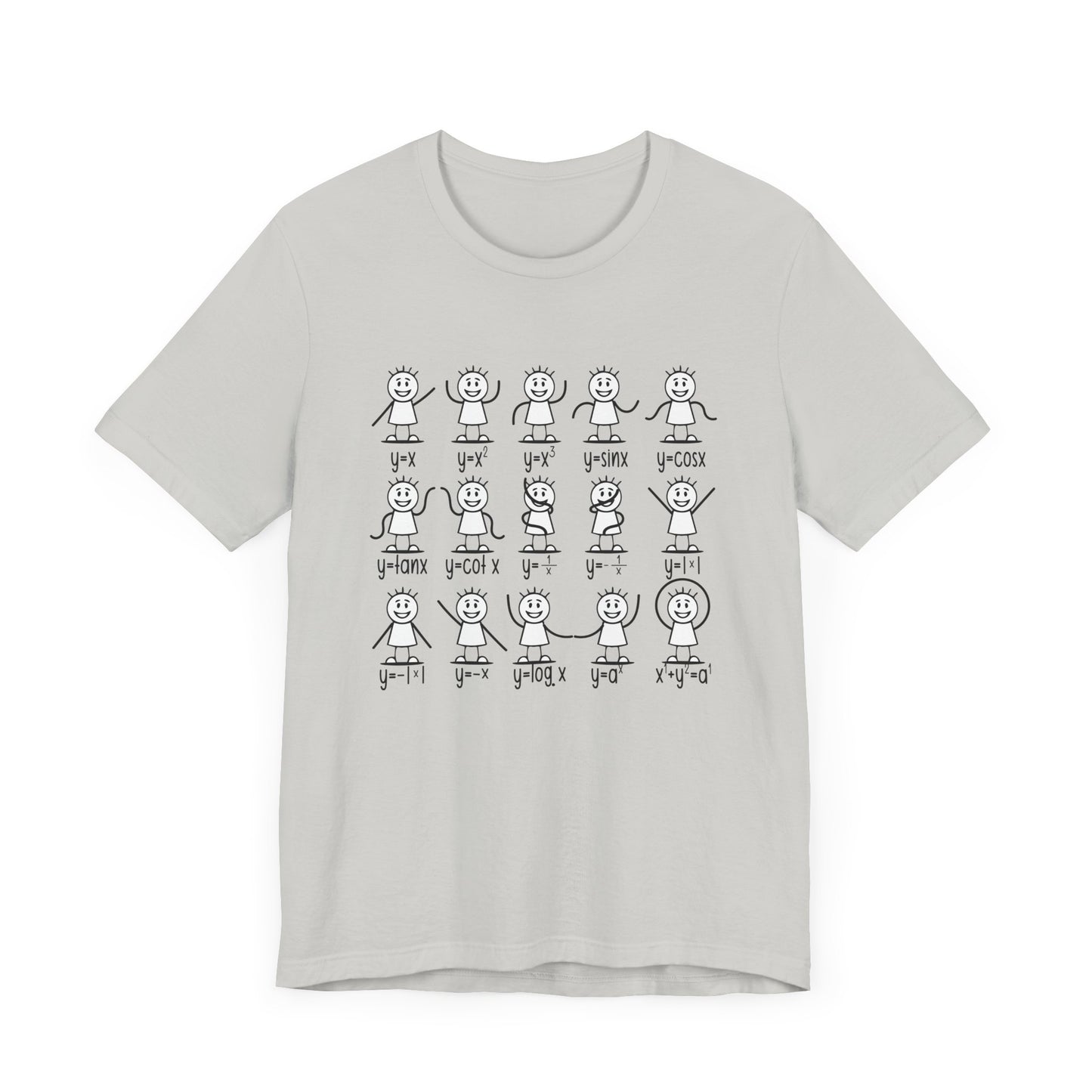 Trigonometry in Action Shirt – Stick Figure Math Humor