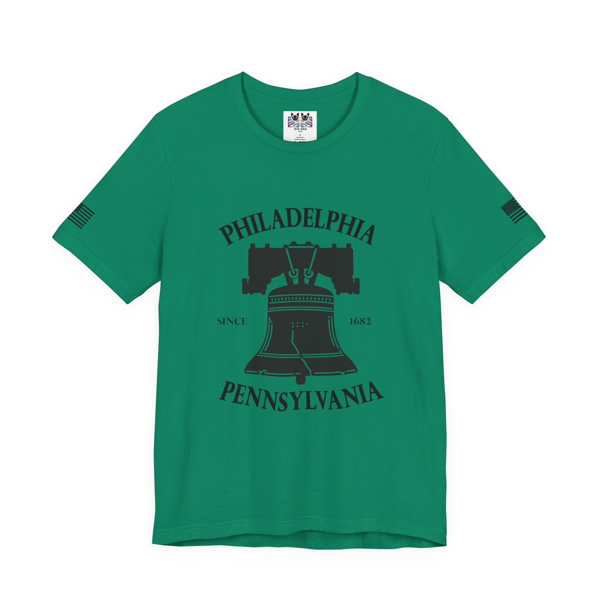 Philadelphia Pennsylvania Since 1682 T-Shirt – Liberty Bell Graphic Tee