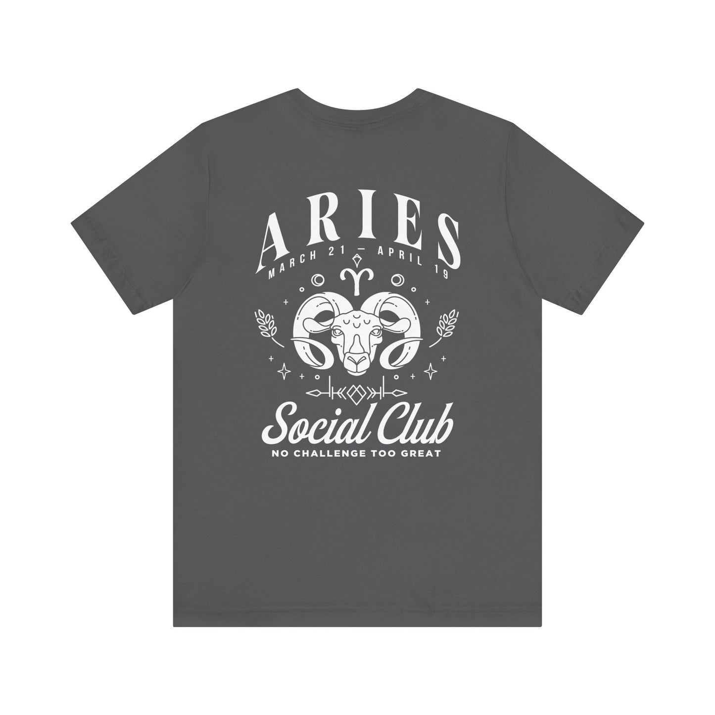 Aries Social Club T-Shirt – No Challenge Too Great
