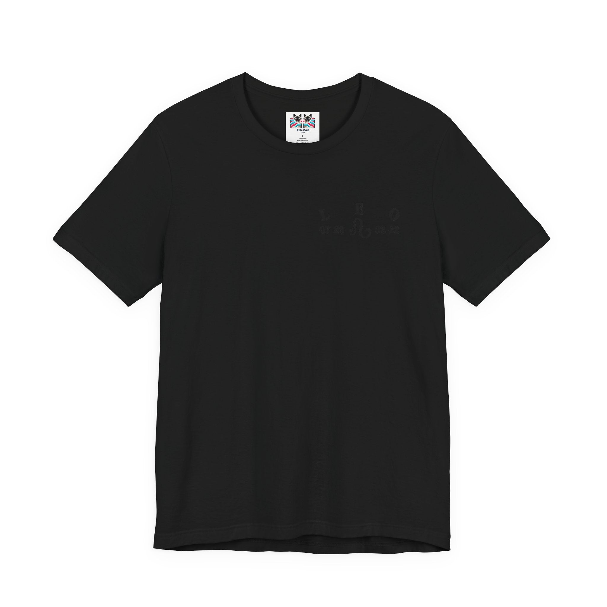 Leo Constellation & Floral Zodiac T-Shirt – July 23 to August 22
