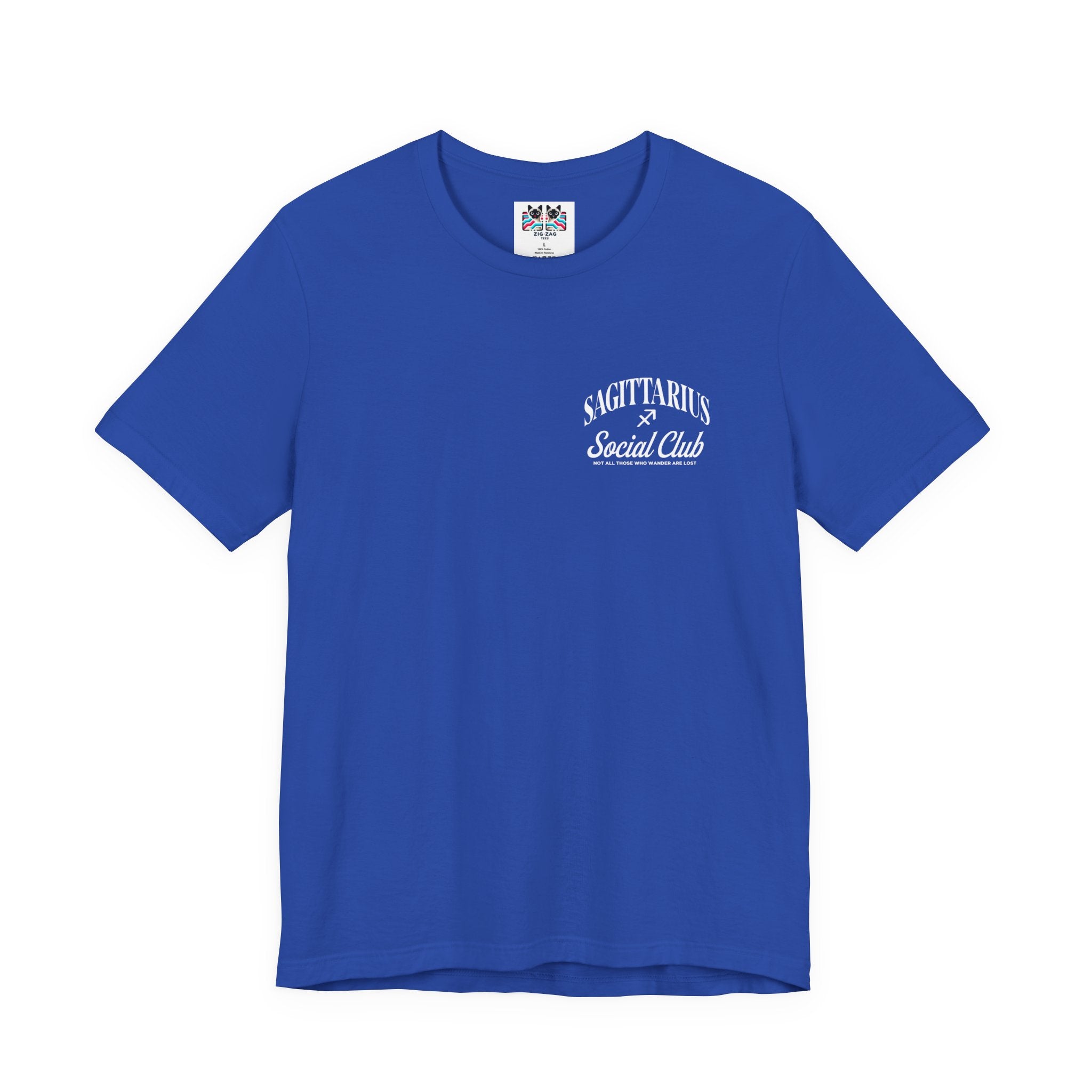 Sagittarius Social Club T-Shirt – Not All Those Who Wander Are Lost