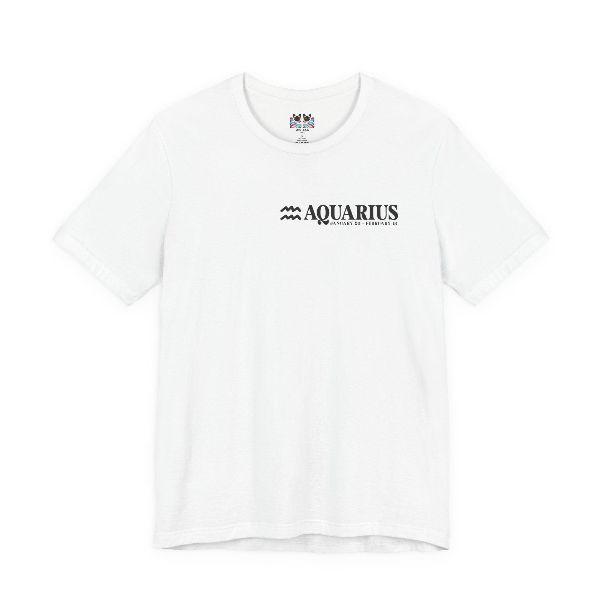 Aquarius Zodiac T-Shirt – Be the Change Air Element