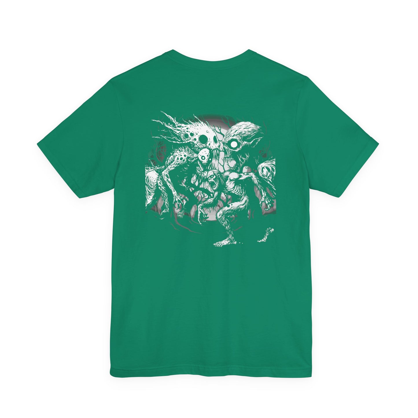Zombie Horde vs Eldritch Monster Horror T-Shirt