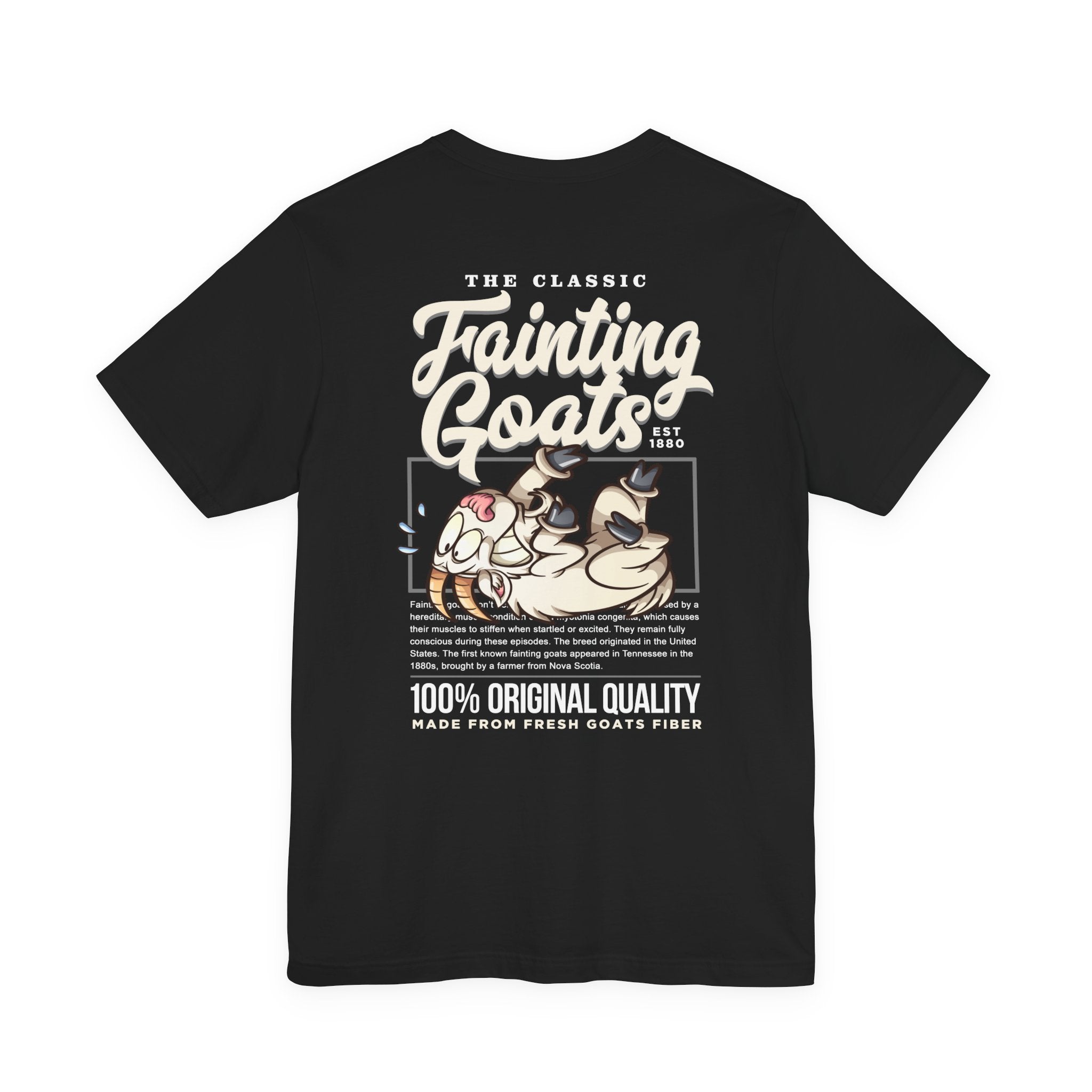 The Classic Fainting Goats Funny T-Shirt