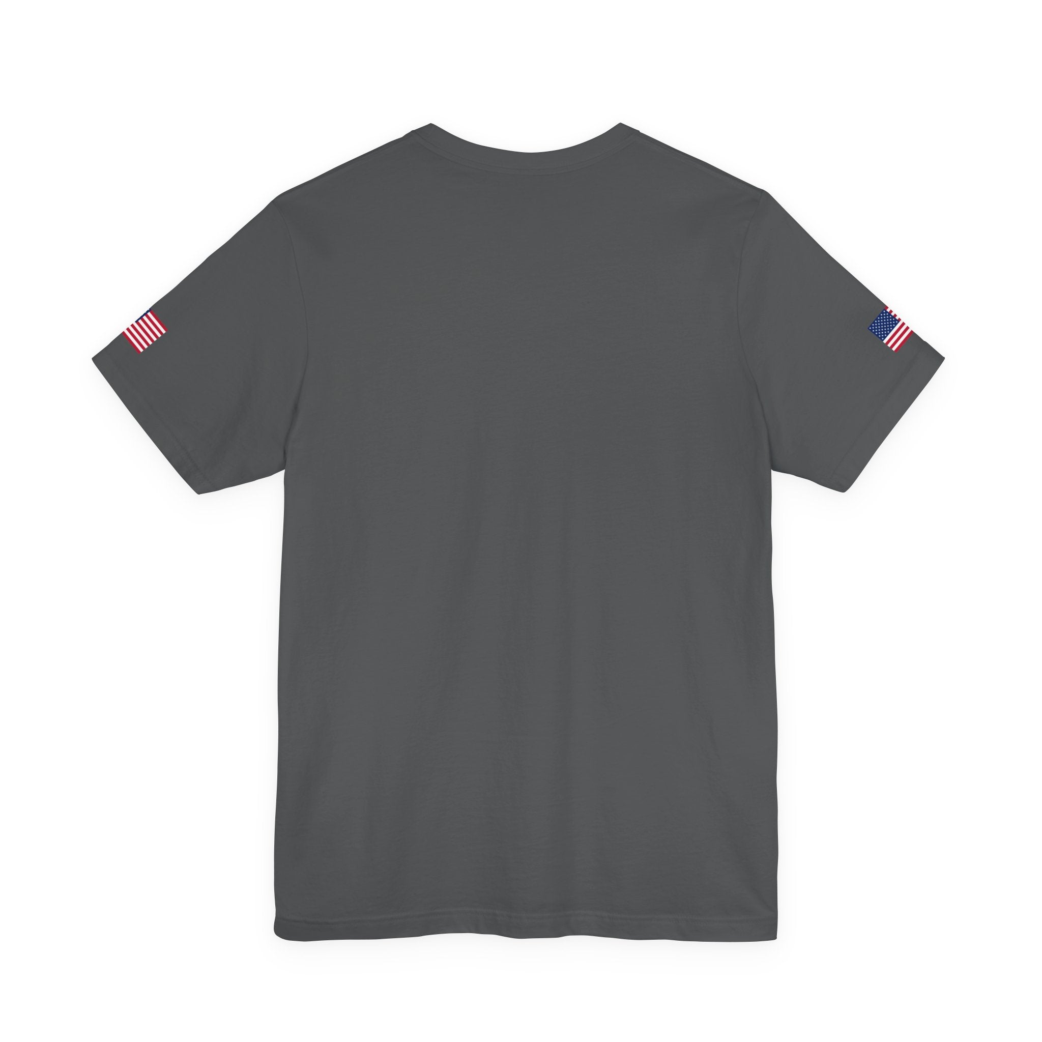 Custom T-Shirt - USA Vintage Collegiate T-Shirt – Retro American Flag Typography Graphic Tee