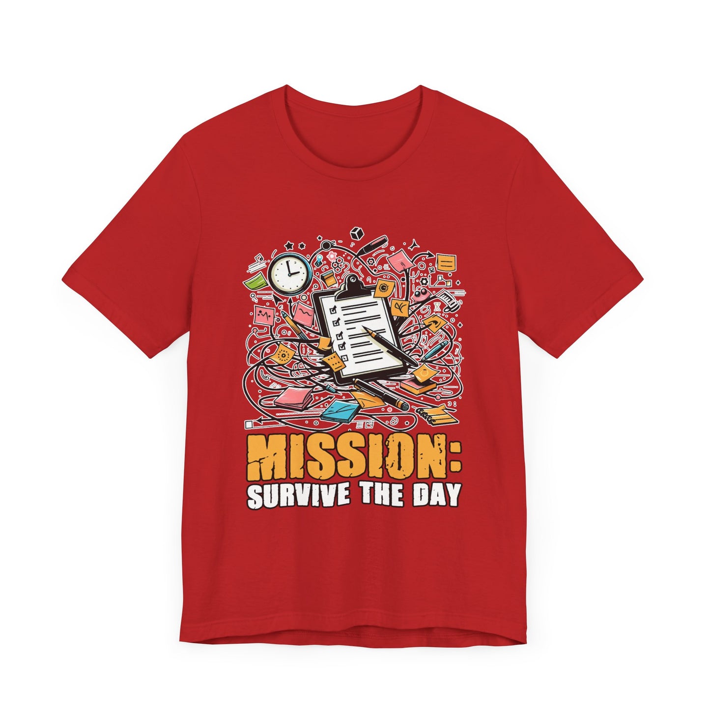Chaos Coordinator- Mission to Survive | Task List Graphic T-Shirt