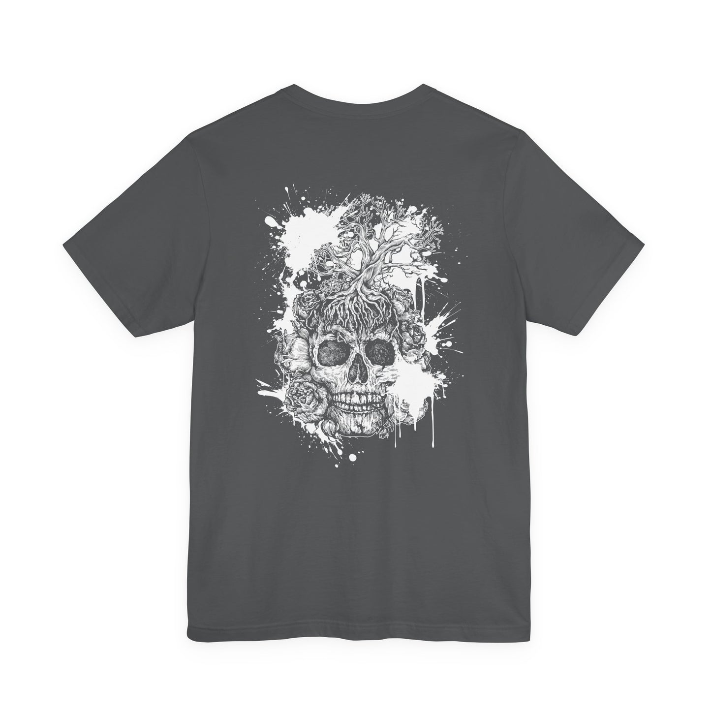 Dark Forest Spirit Skull Tree Horror T-Shirt