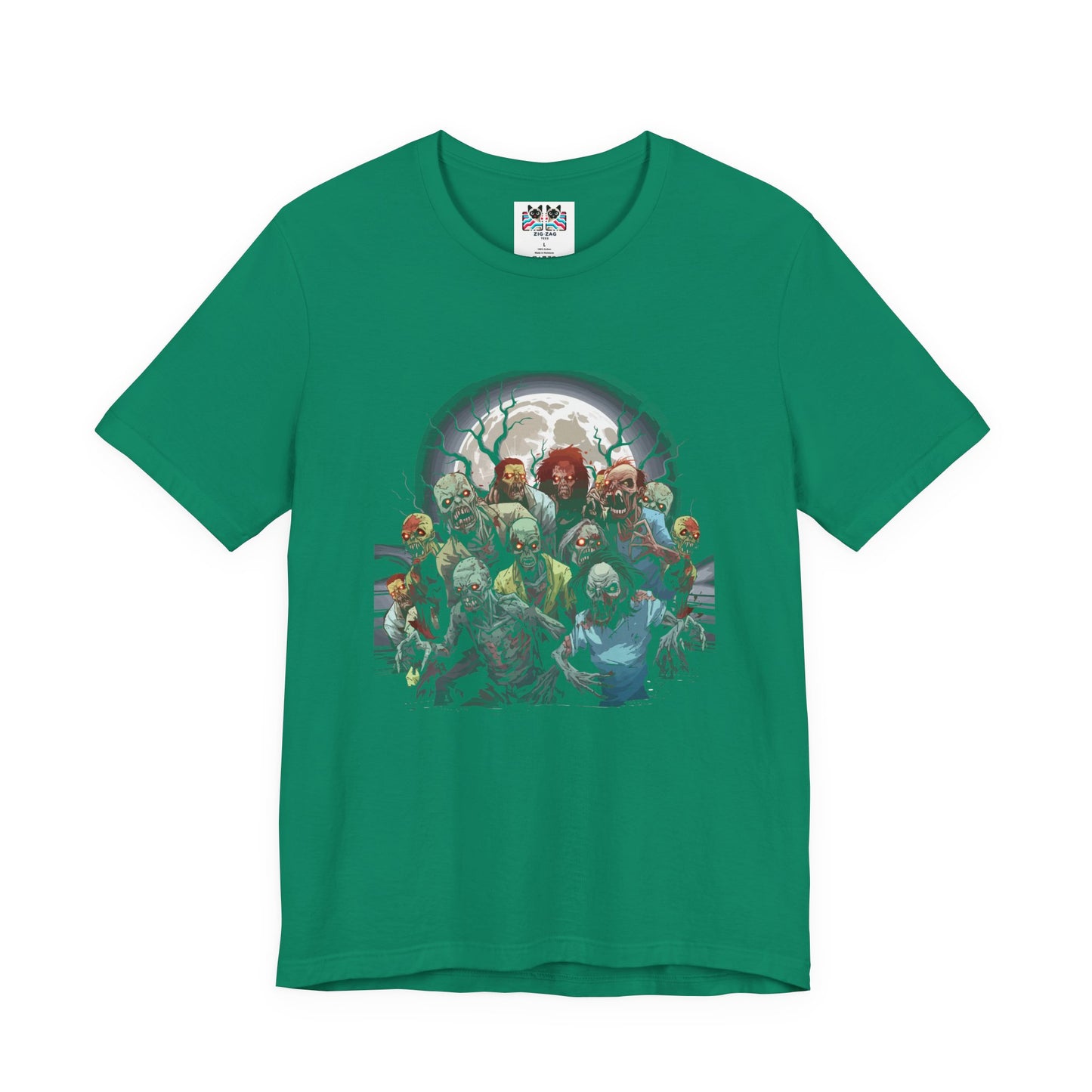 Zombie Horde vs Eldritch Monster Horror T-Shirt
