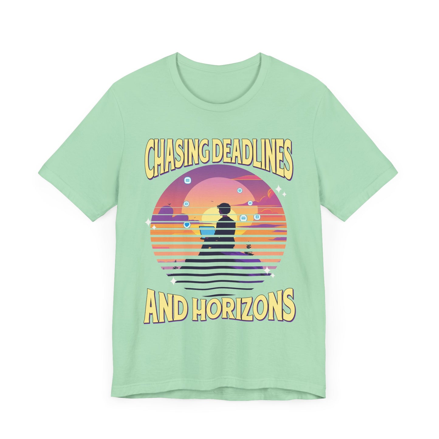 Digital Nomad Vibes - Work & Travel Lifestyle T-Shirt