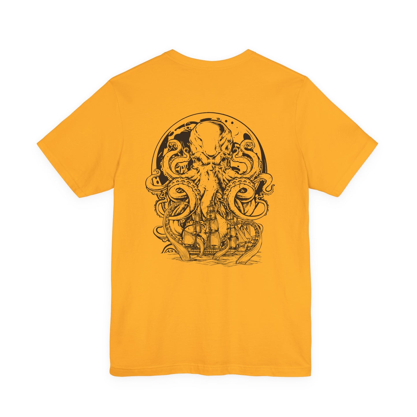 The Kraken Sea Monster Ship Attack T-Shirt