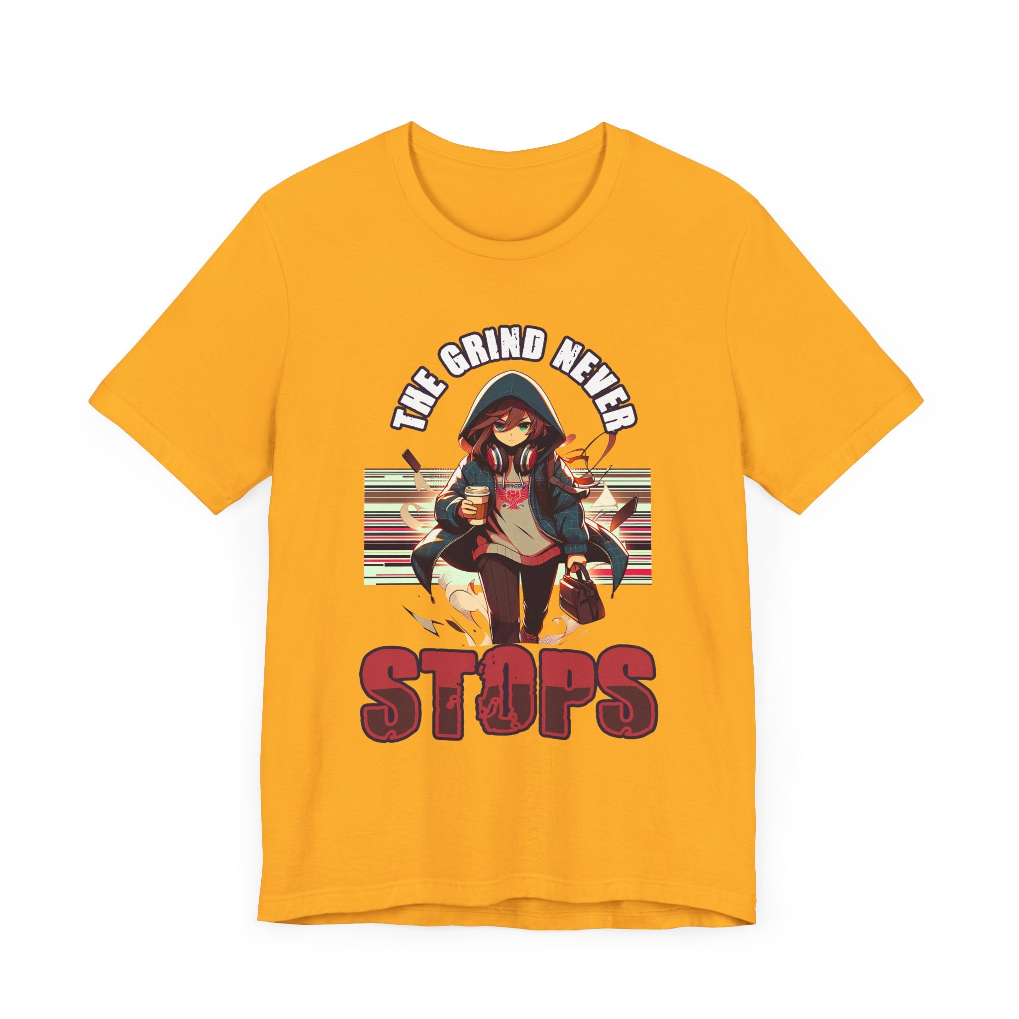 The Grind Never Stops | Hustle & Motivation T-Shirt