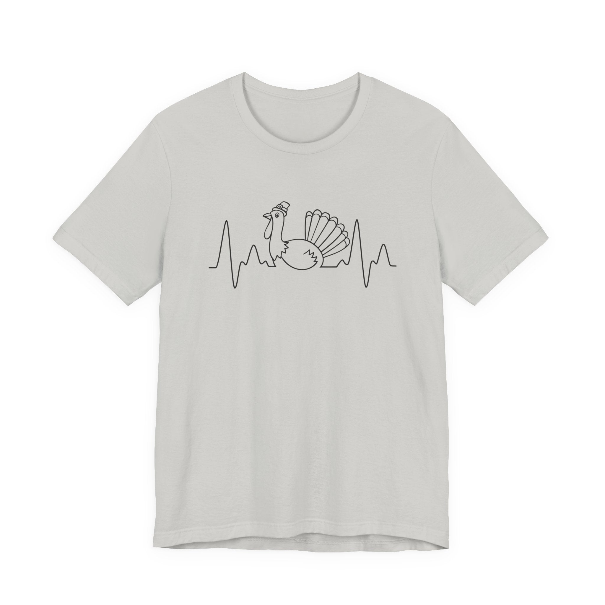 Heartbeat Turkey Graphic T-Shirt