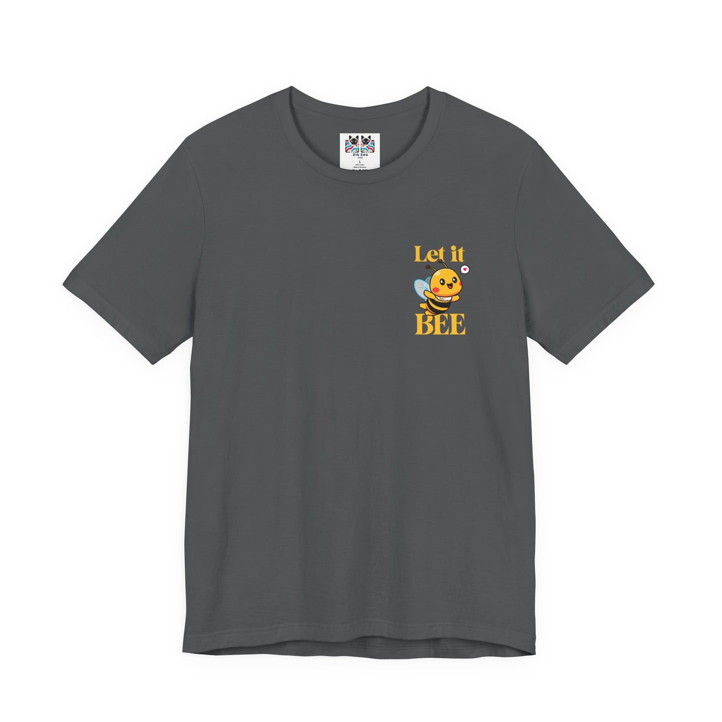 Let It Bee Happy Flying Bee T-Shirt