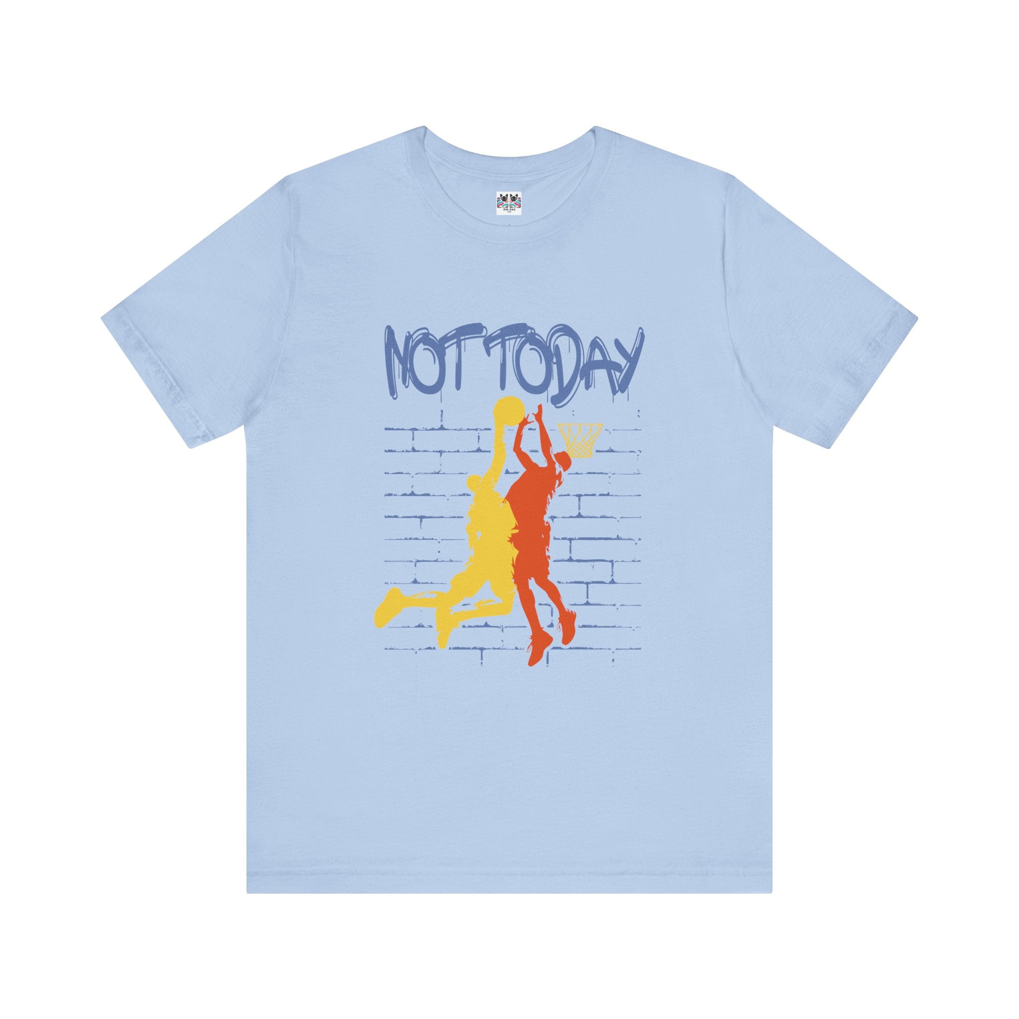 Block and Defense Wall Basketball Rejection Game Moment T-Shirt