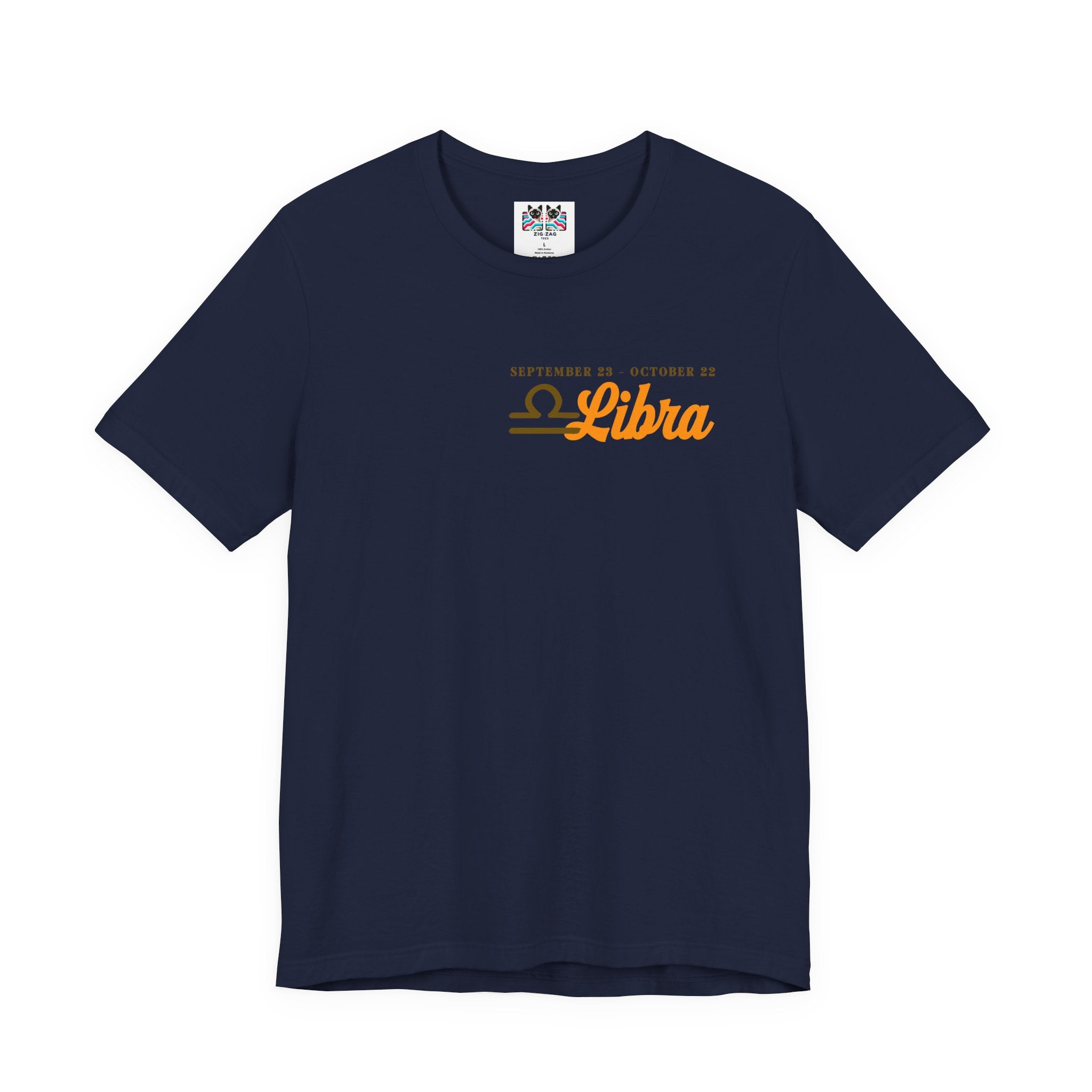Libra Zodiac T-Shirt – Peace Is My Greatest Treasure Zodiac Wheel