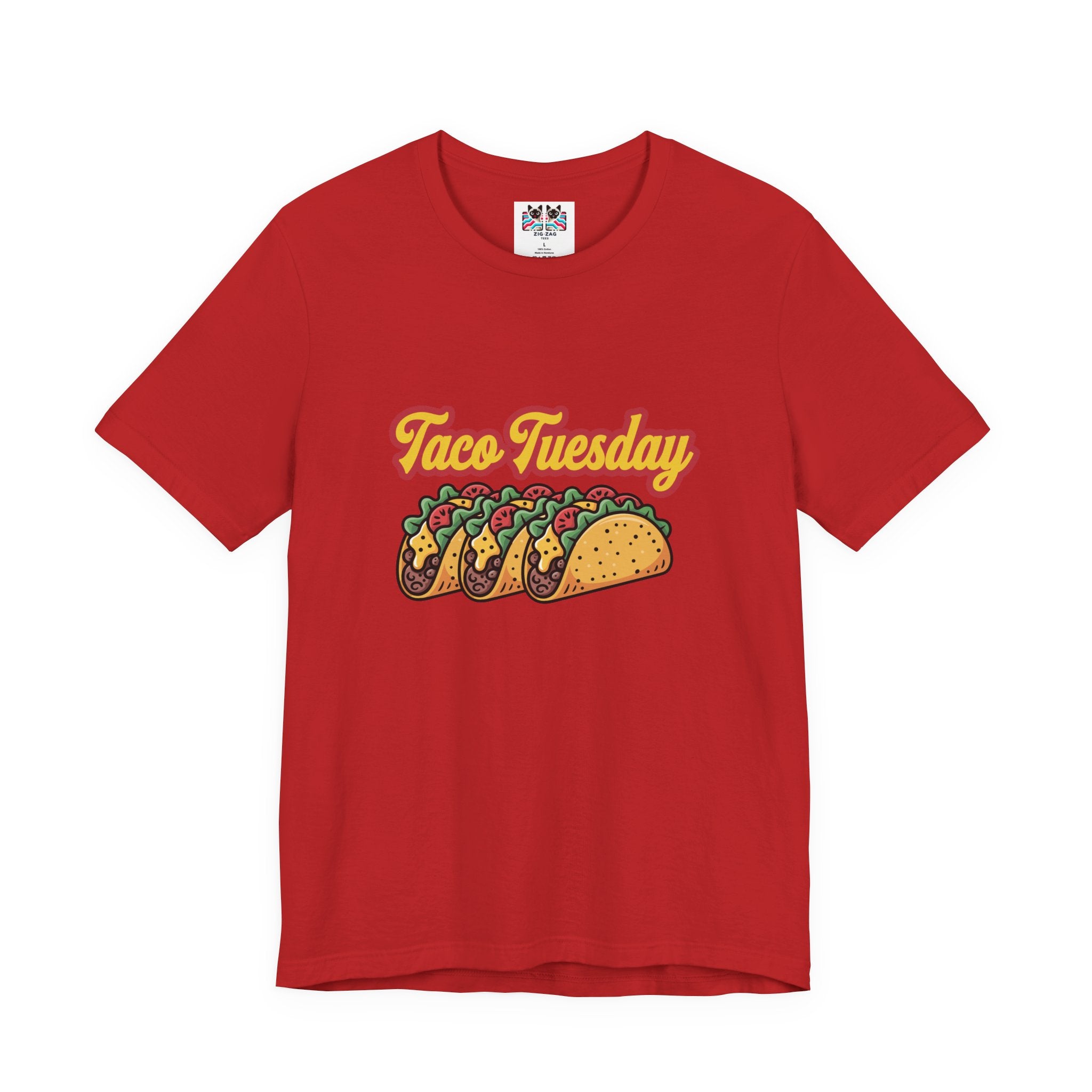 The Ultimate Taco Tuesday Tshirt – Juicy Meat & Fresh Vegetables