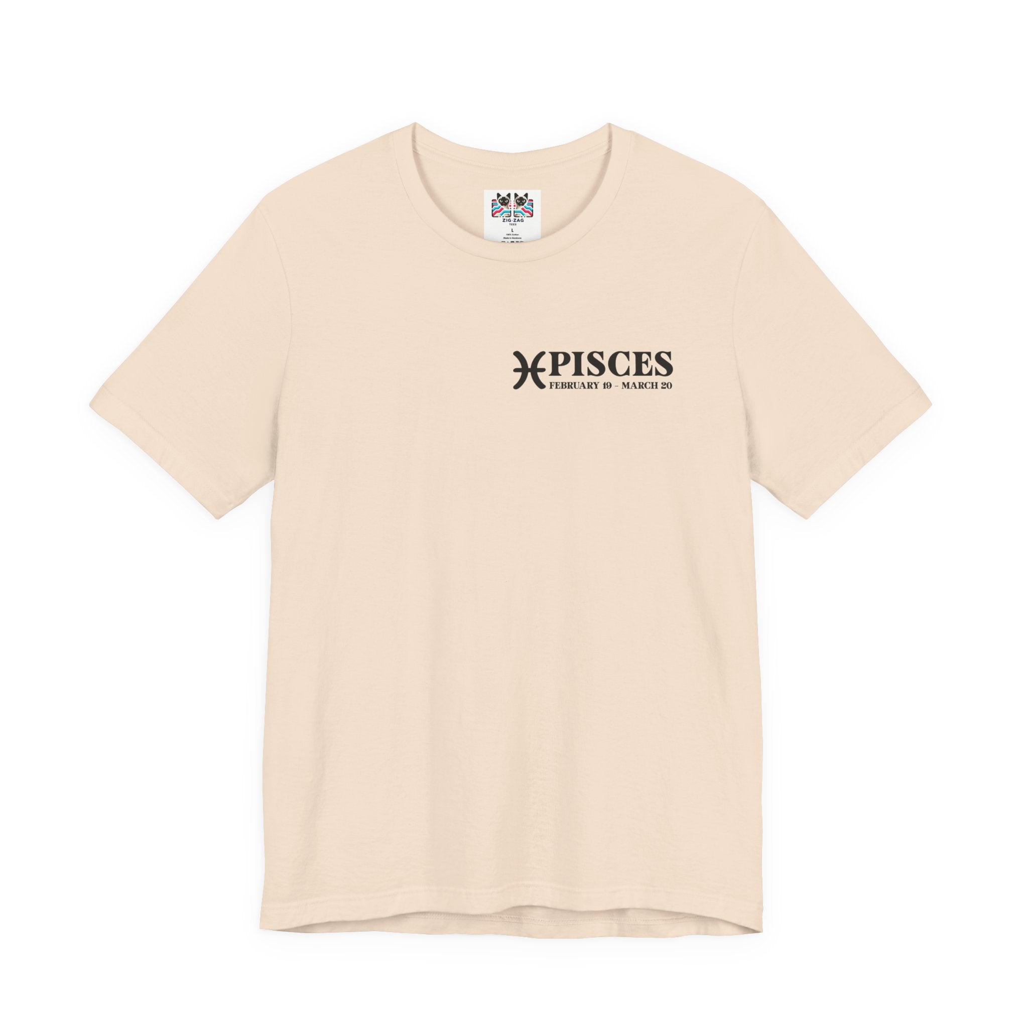 Pisces Zodiac T-Shirt – One Is All and All Is Love Water Element