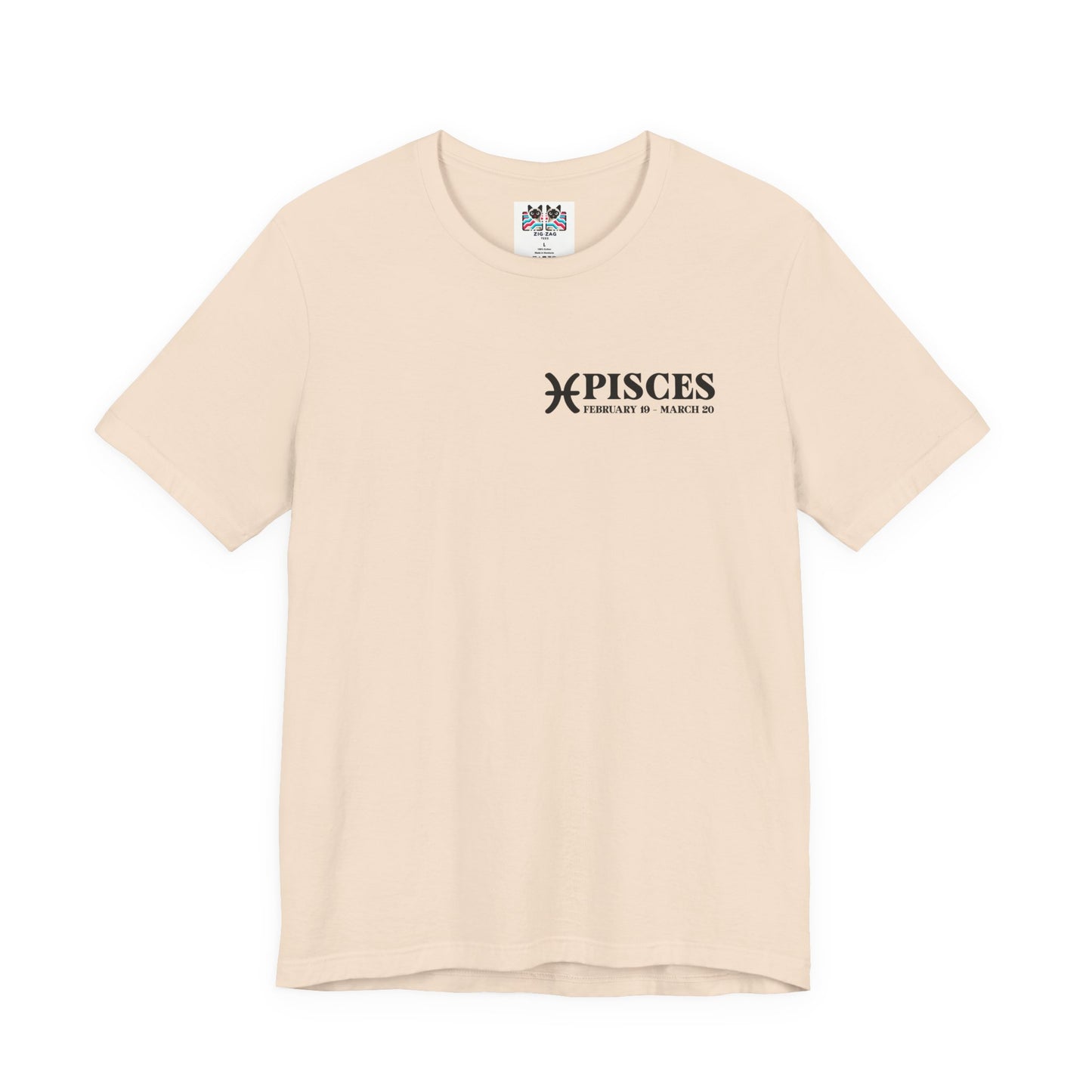 Pisces Zodiac T-Shirt – One Is All and All Is Love Water Element