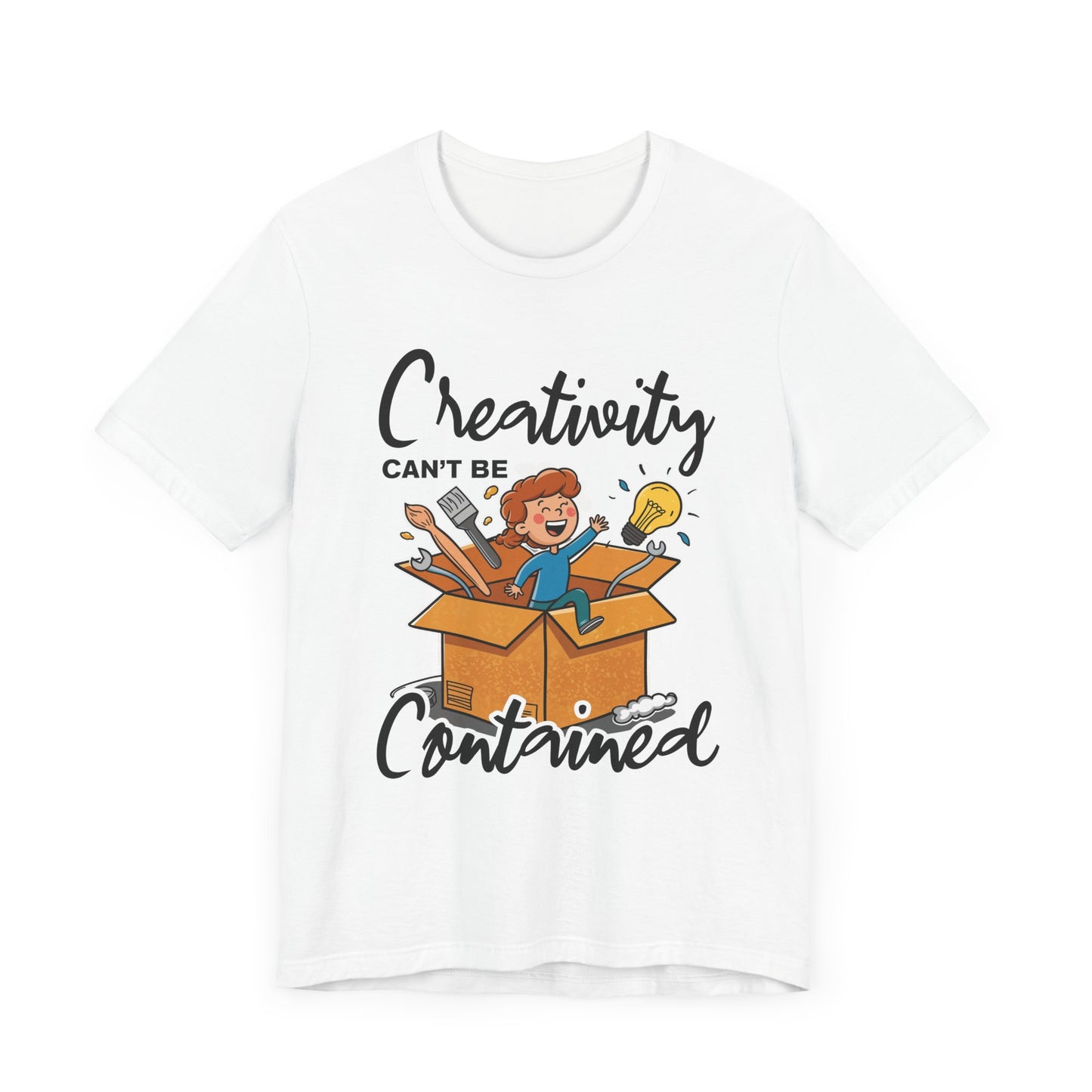 Thinking Outside the Box Tee, Innovation Mindset Shirt, Creative Problem Solver Top, Bold Idea Graphic Tee, Genius Gift