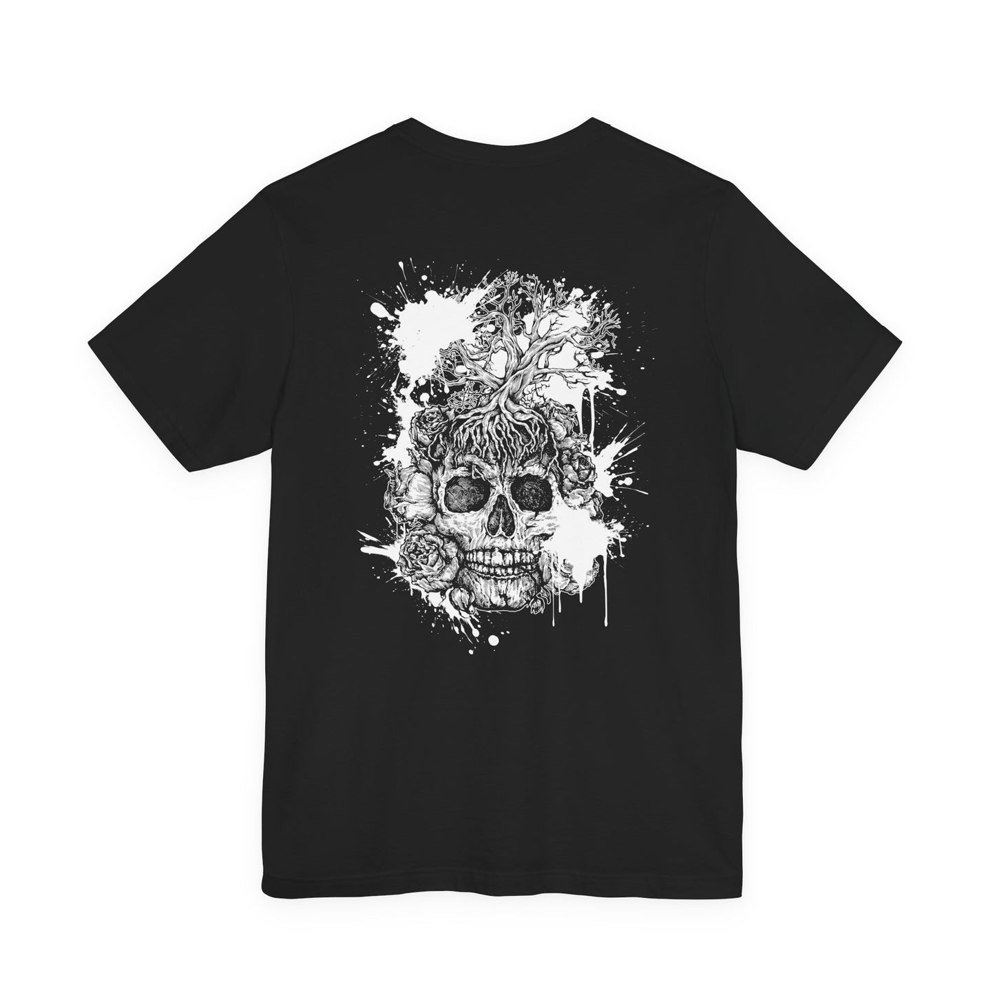 Dark Forest Spirit Skull Tree Horror T-Shirt
