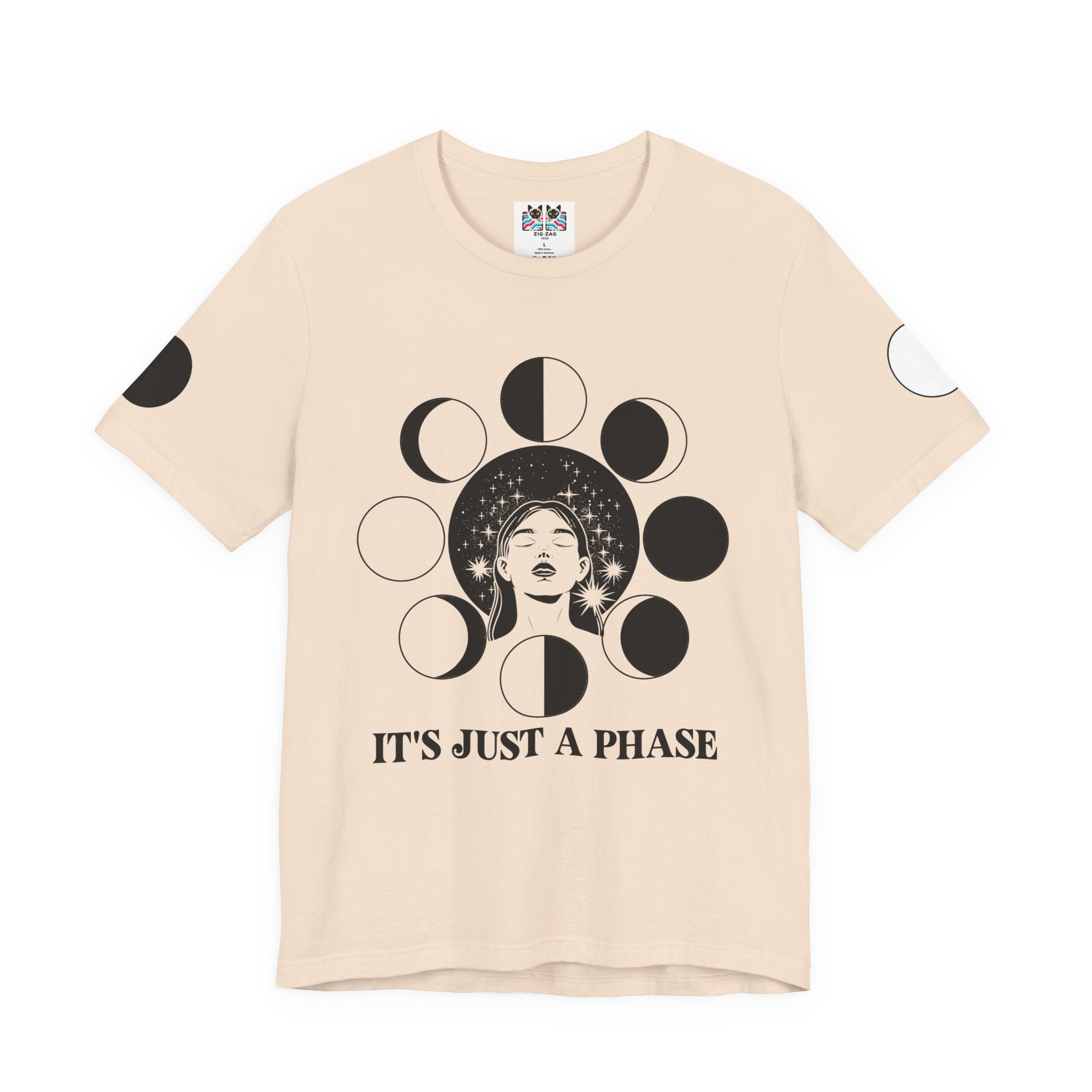 It's Just a Phase T-Shirt – Moon Phases Celestial Astrology Witchy Graphic Tee