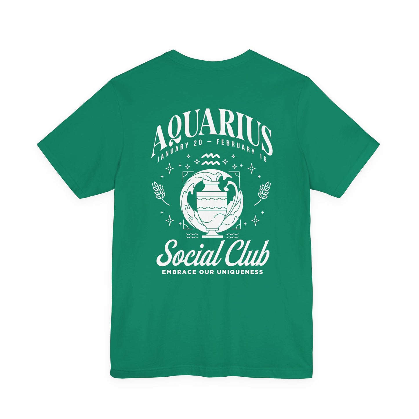 Aquarius Social Club T-Shirt – Embrace Our Uniqueness