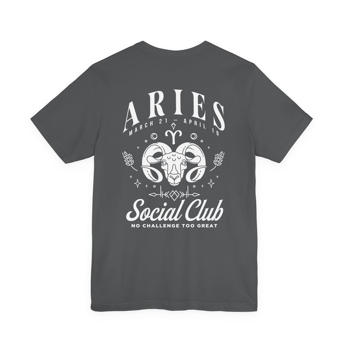 Aries Social Club T-Shirt – No Challenge Too Great