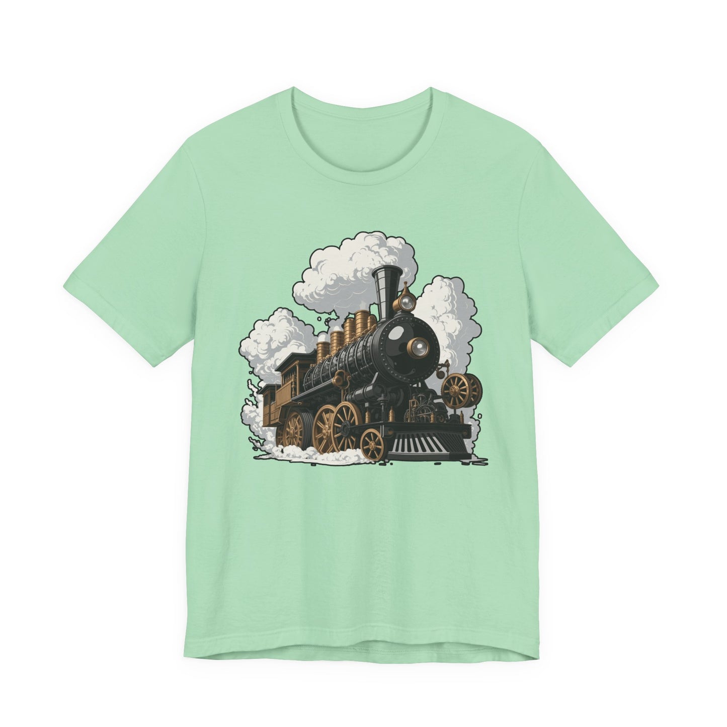 Steam locomotives Steam Power Changed Everything Tshirt – Historic Steam Train Graphic
