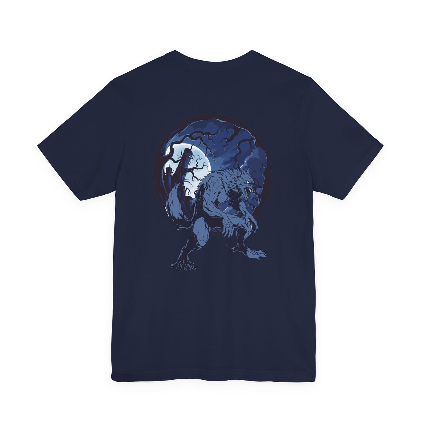 The Werewolf Full Moon Forest Howling Horror T-Shirt