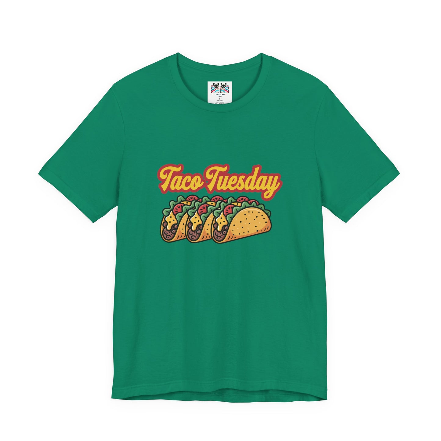 The Ultimate Taco Tuesday Tshirt – Juicy Meat & Fresh Vegetables
