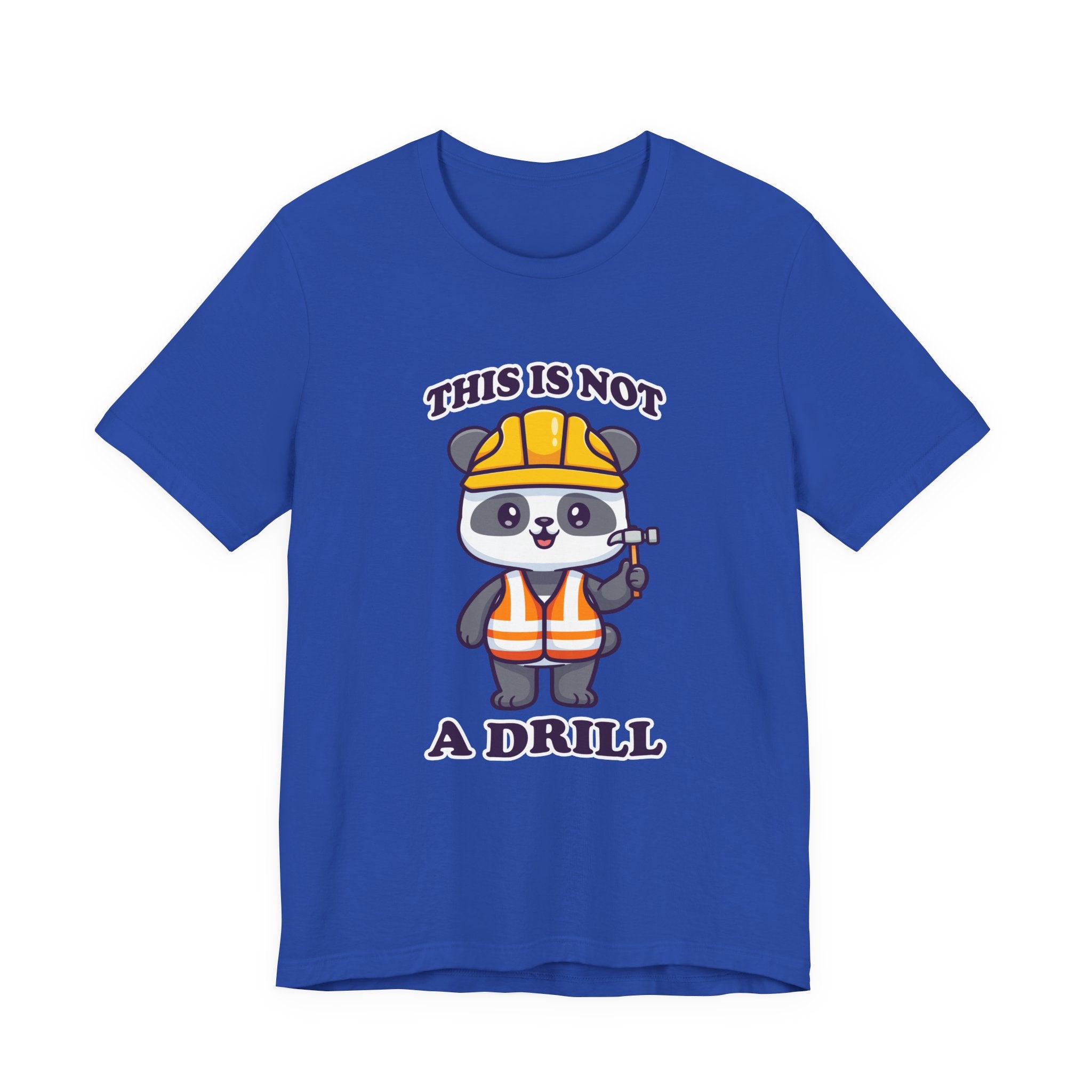 This Is Not a Drill T-Shirt – Cute Puppy Construction Worker Graphic Tee