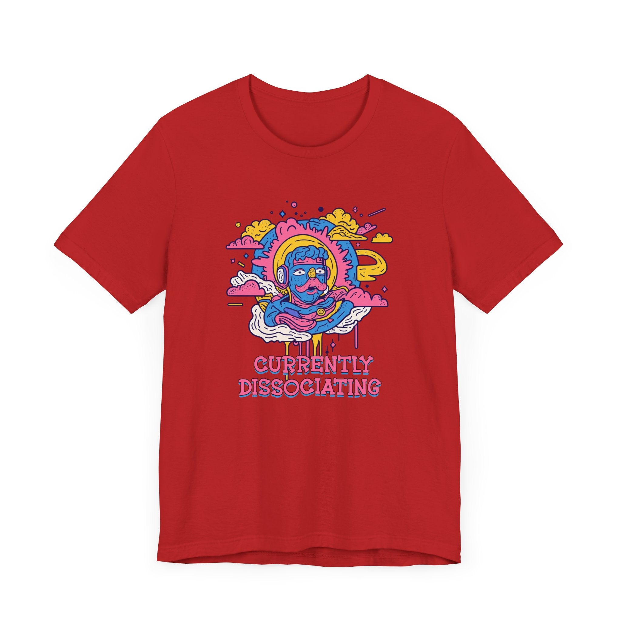 Currently Dissociating – Visually Detached from Reality or Oneself Graphic T-Shirt