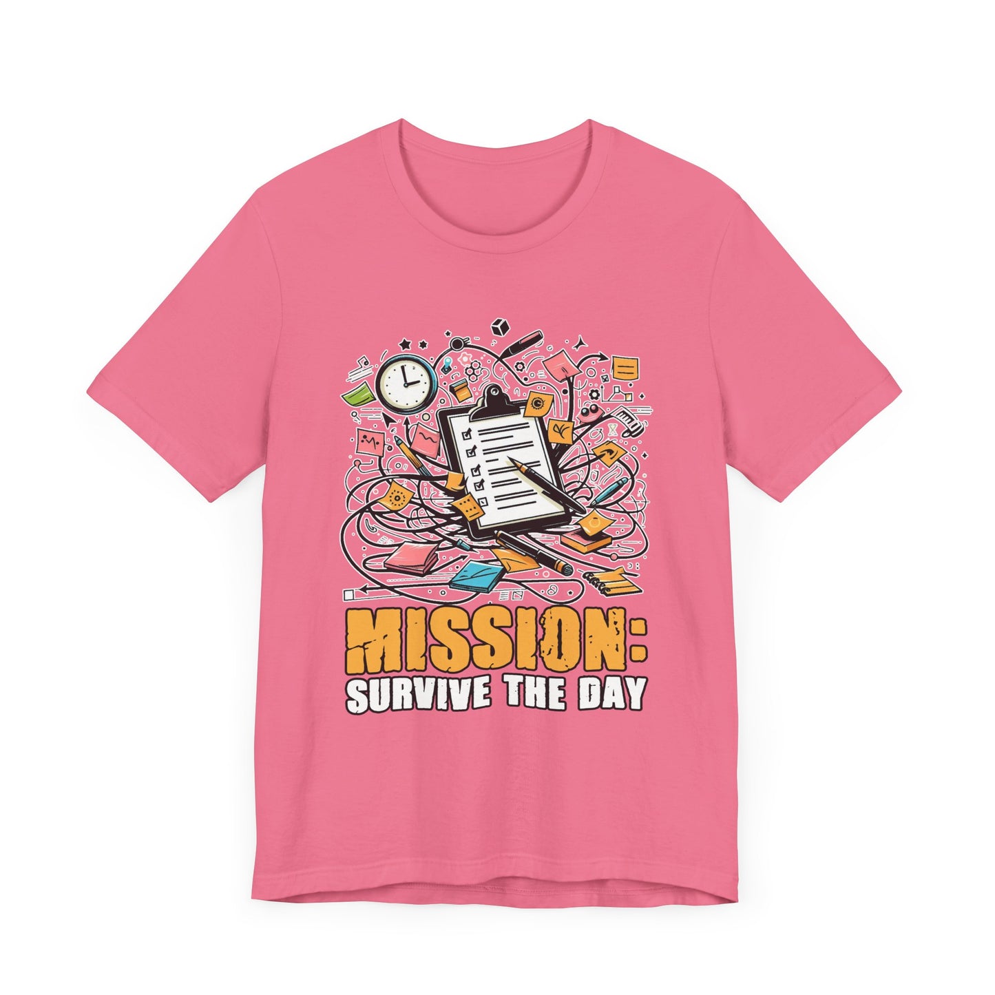 Chaos Coordinator- Mission to Survive | Task List Graphic T-Shirt