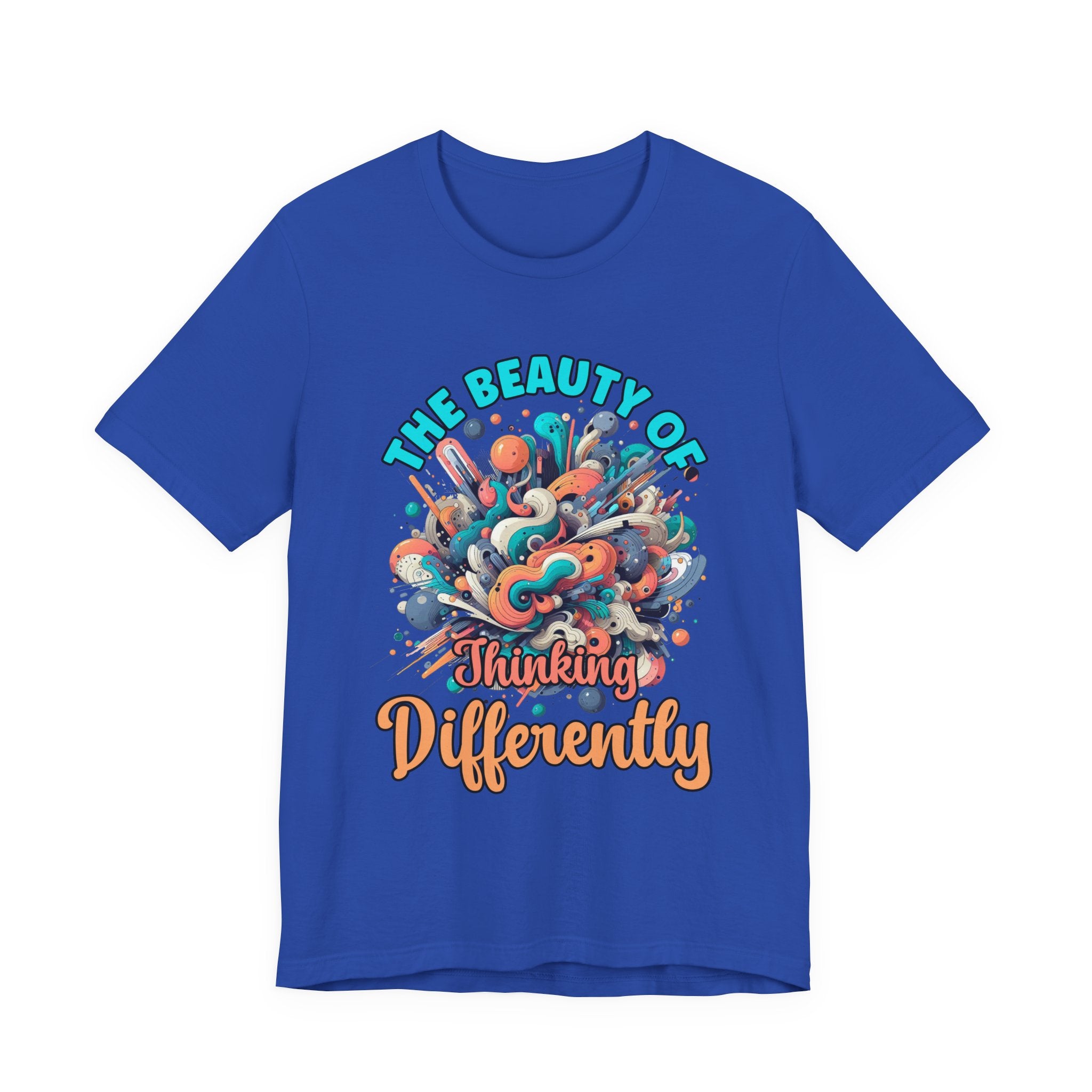 The Beauty of Thinking Differently Tshirt – Abstract Thinking Graphic