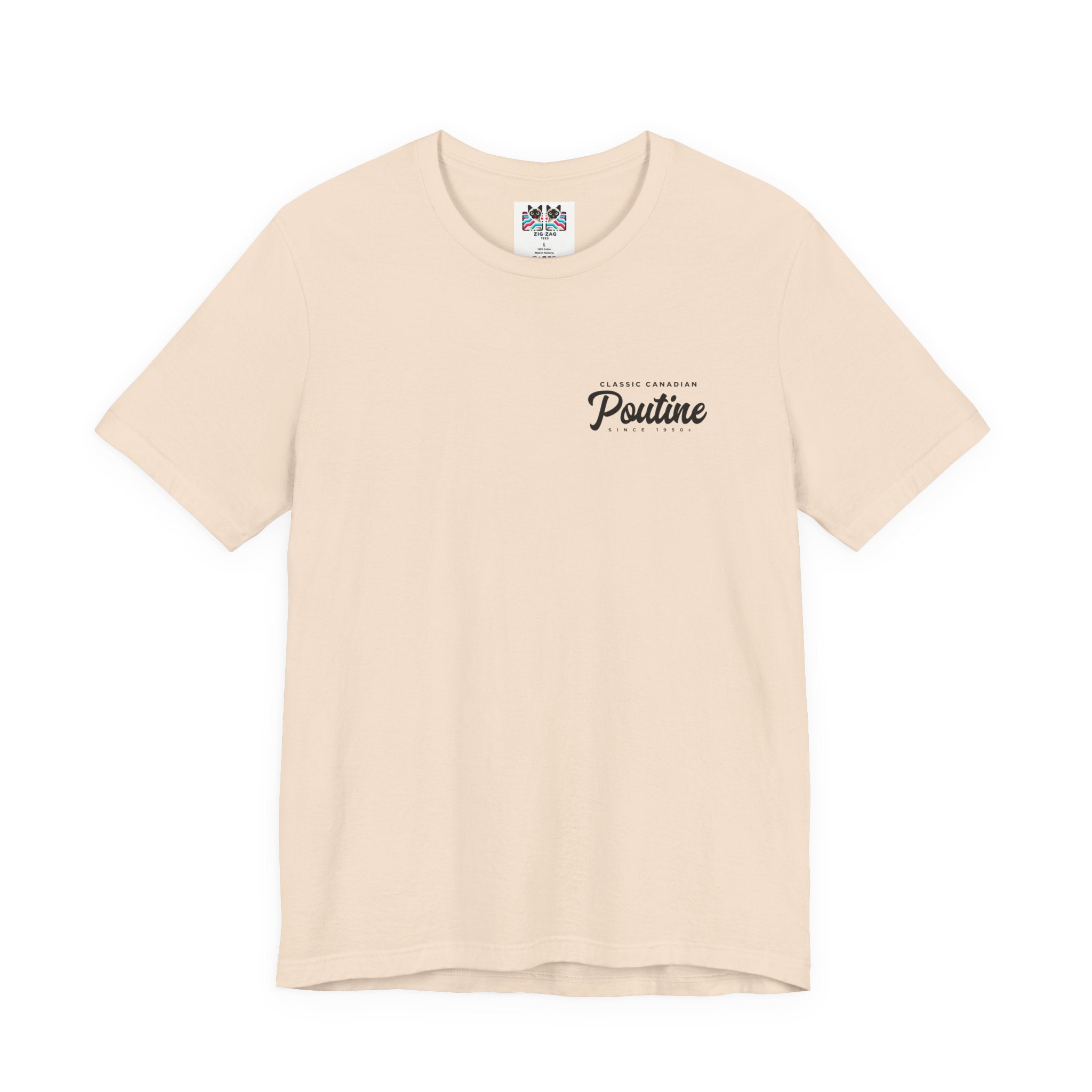 Classic Canadian Poutine T-Shirt – Featuring Traditional Ingredients & Origin Story