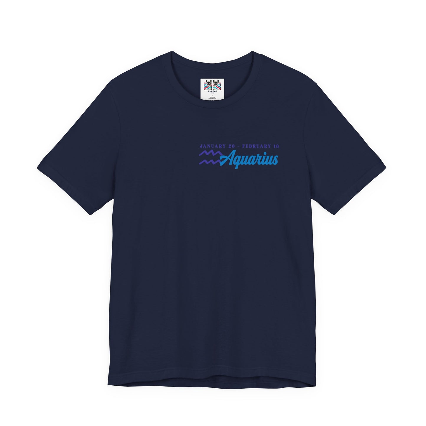 Aquarius Zodiac T-Shirt – Embrace Your Uniqueness Zodiac Wheel