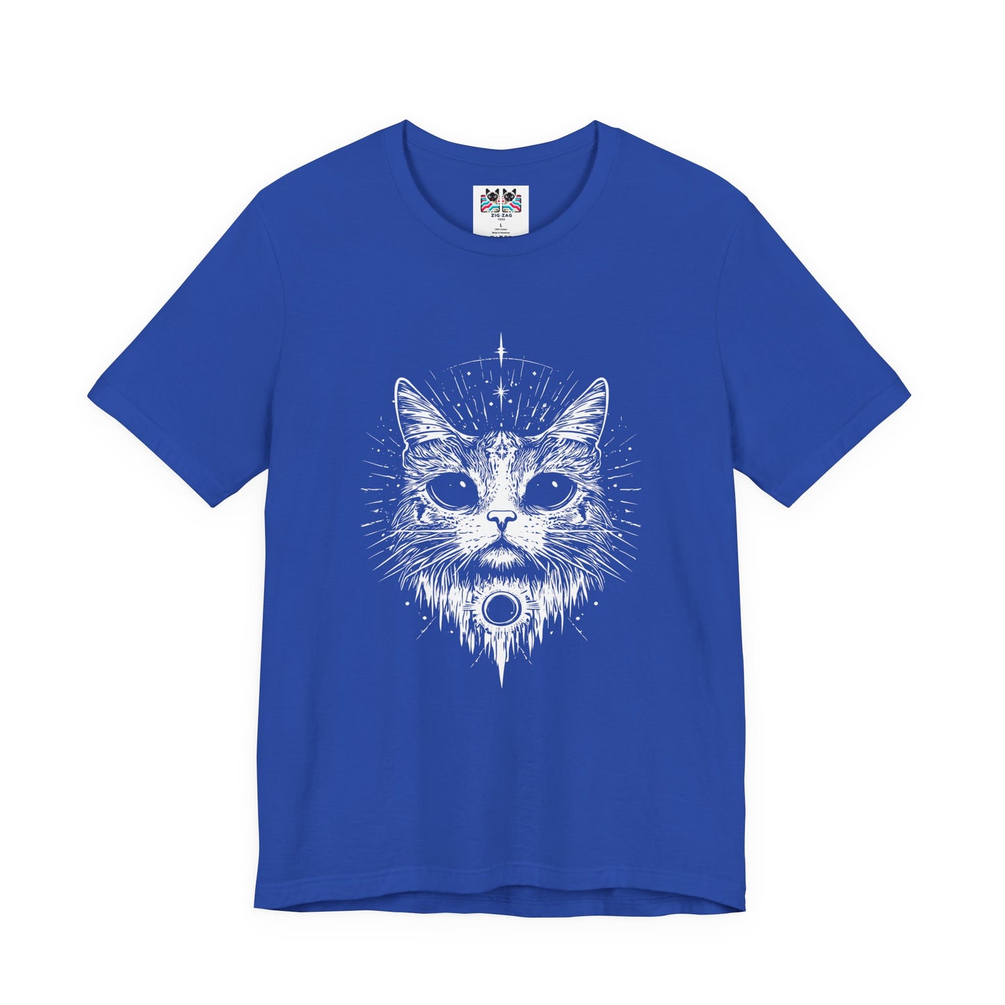 Mystic Moon Cat and Magic Mushrooms T-Shirt