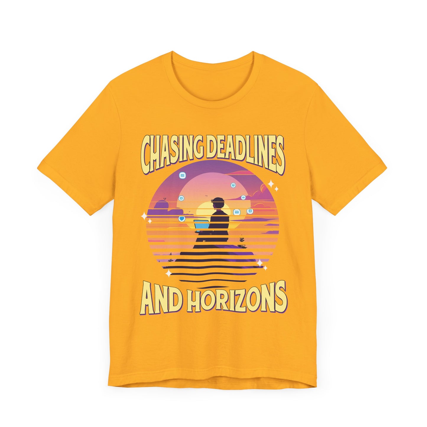Digital Nomad Vibes - Work & Travel Lifestyle T-Shirt