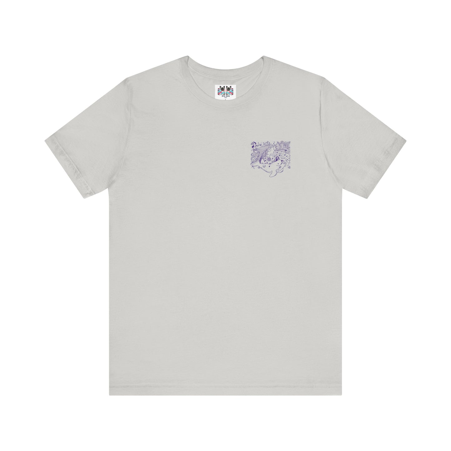 Gentle Rain, Powerful Waves, Soulful Whale Song Piano T-Shirt
