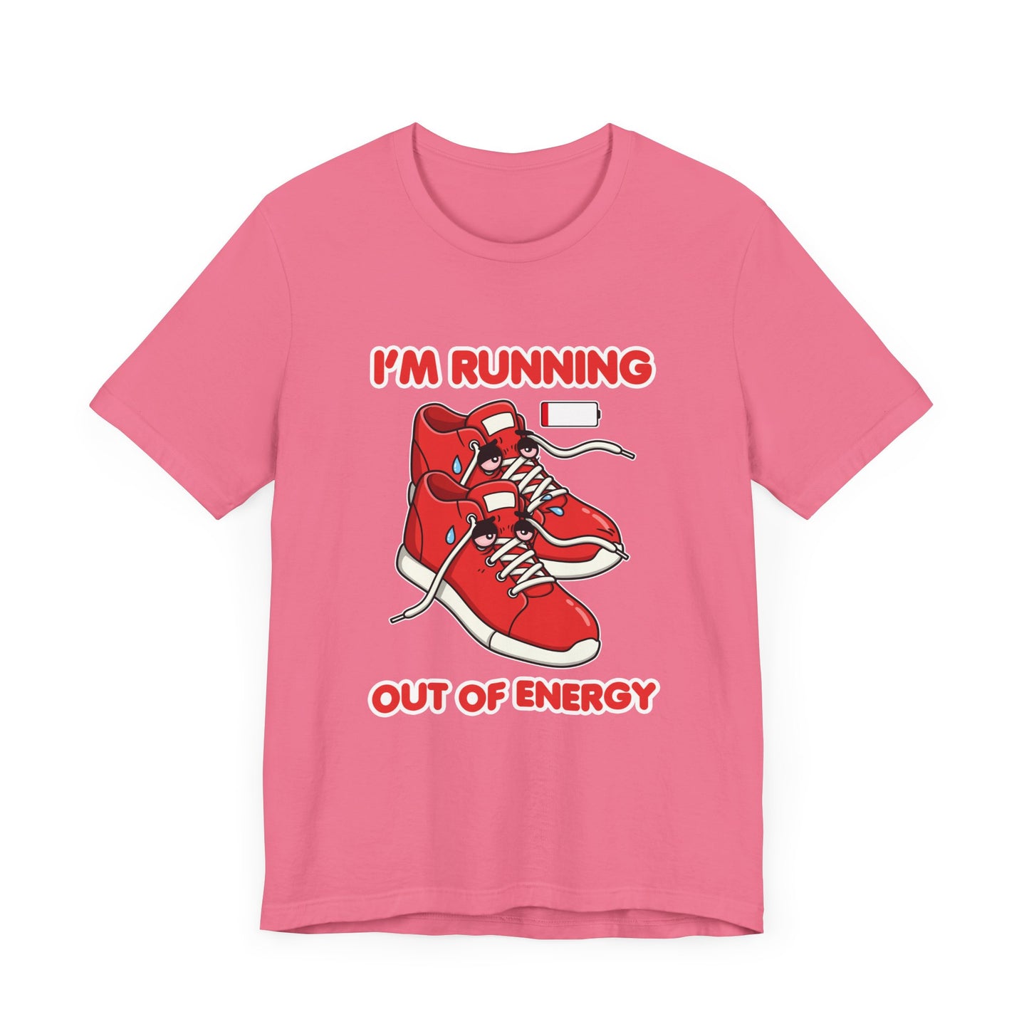 The Only Thing I Run Is Out of Patience Tee, Lazy Humor Shirt, Anti Fitness Graphic Tee, Sarcastic Energy Gift, No Cardio Top
