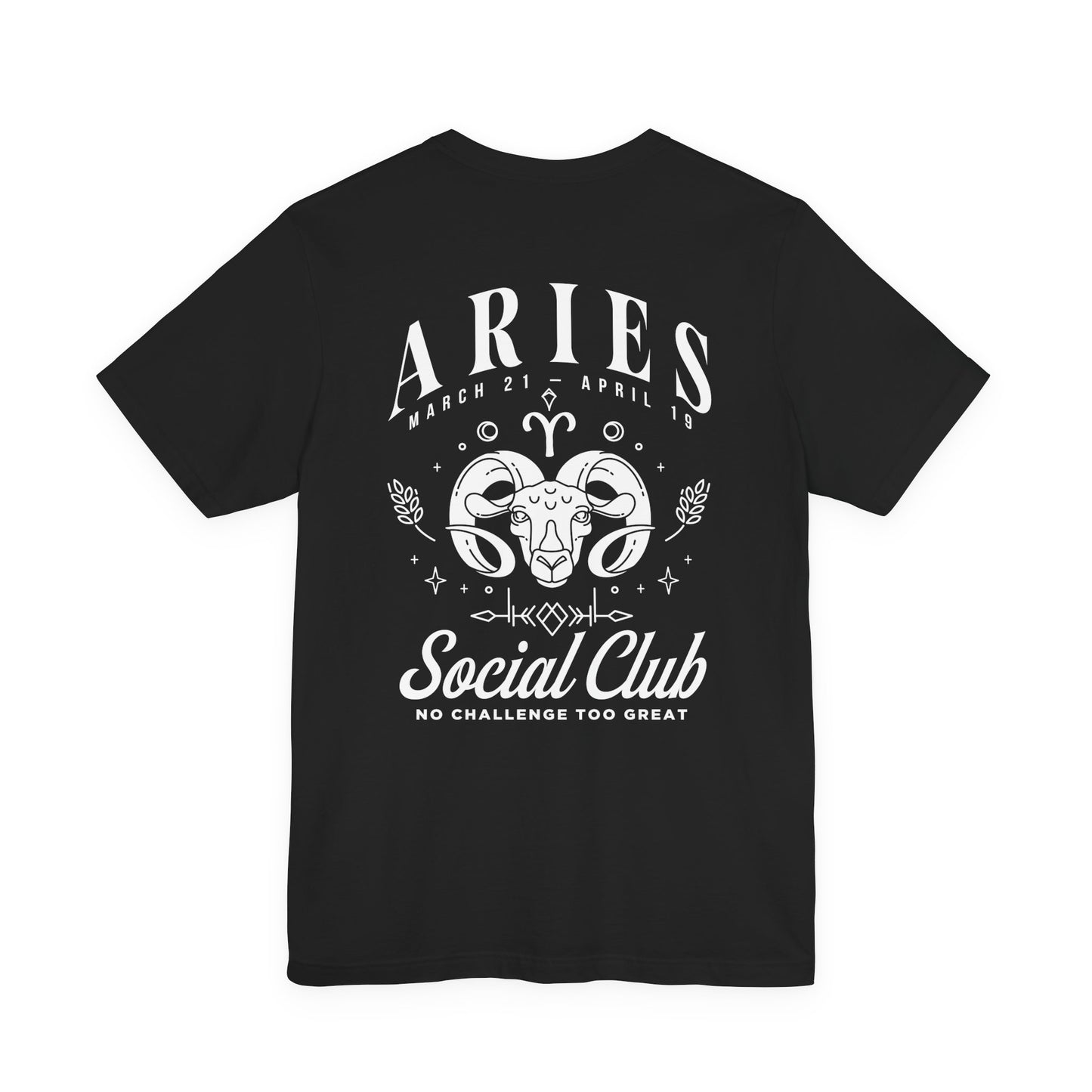 Aries Social Club T-Shirt – No Challenge Too Great
