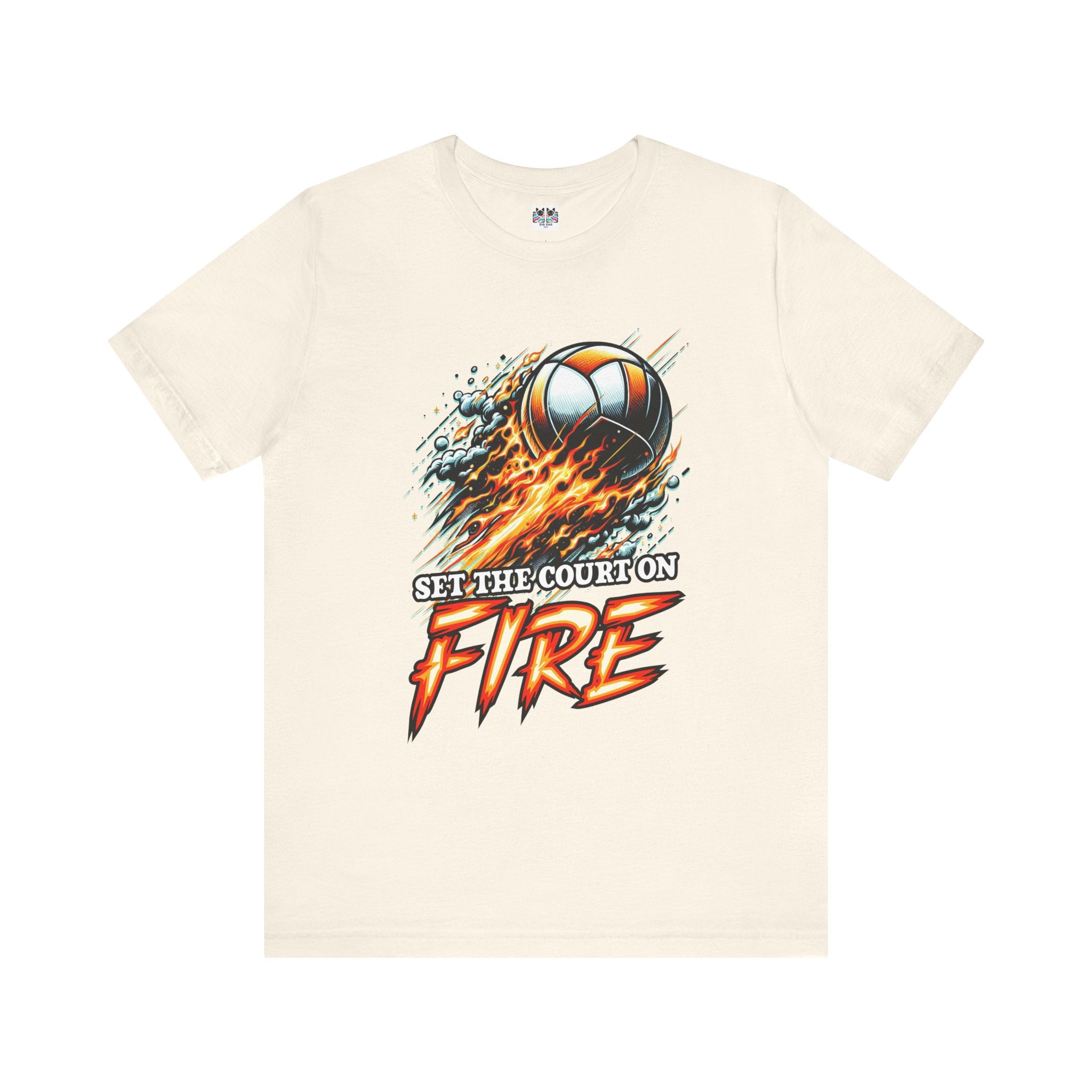 Volleyball Flames T-Shirt