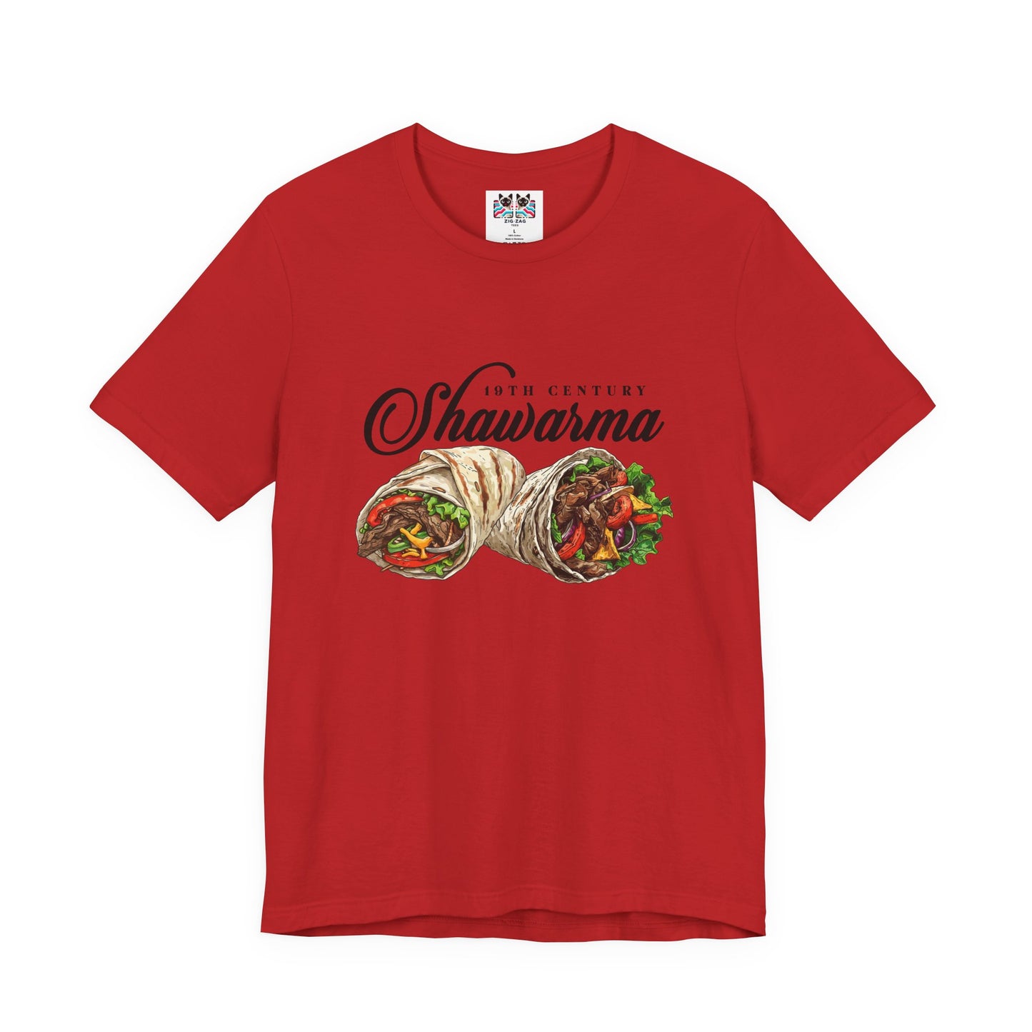 The Classic Shawarma 19th Century Tshirt – Middle Eastern Culinary Icon