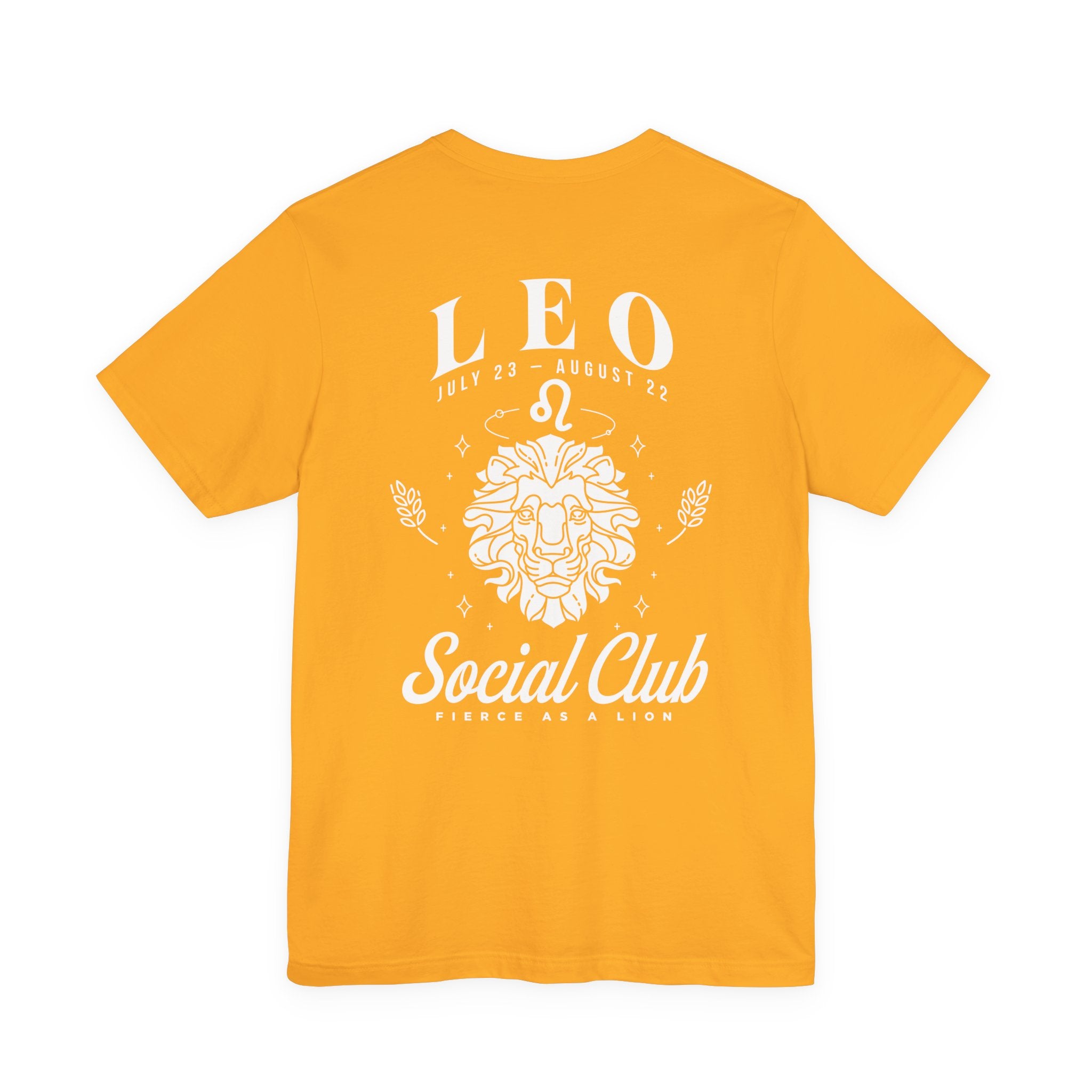 Leo Social Club T-Shirt – Fierce as a Lion