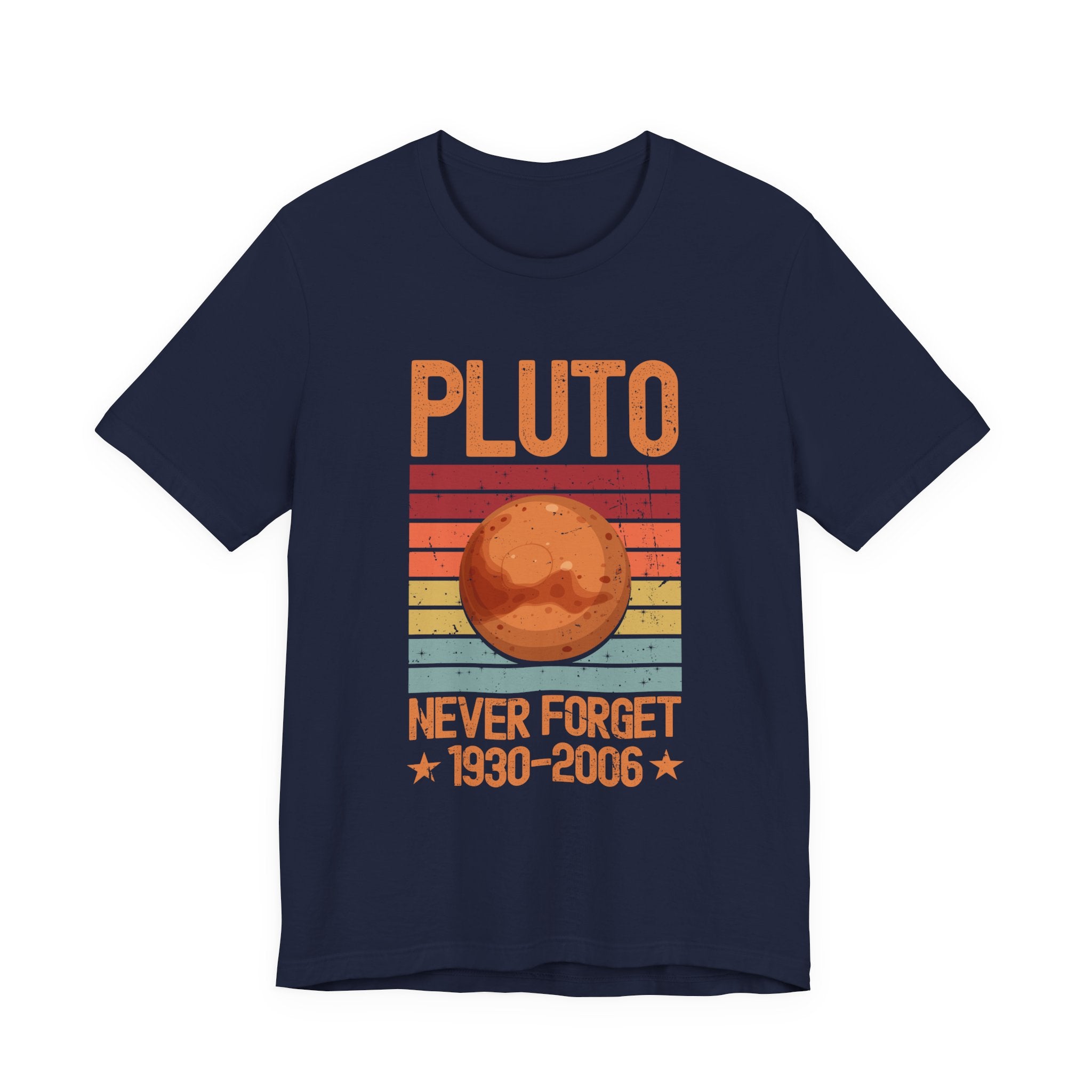 Pluto Never Forget 1930–2006 T-Shirt – Retro Space Science Planet Tee