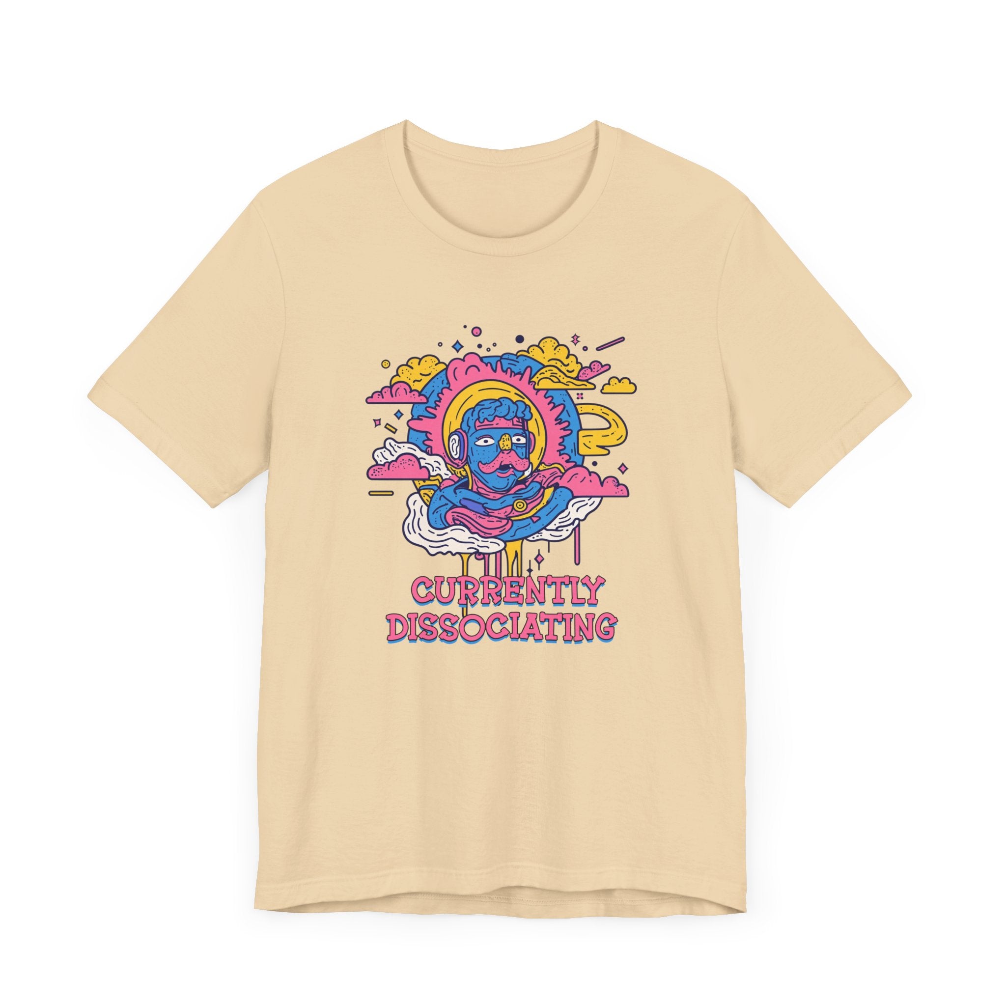 Currently Dissociating – Visually Detached from Reality or Oneself Graphic T-Shirt