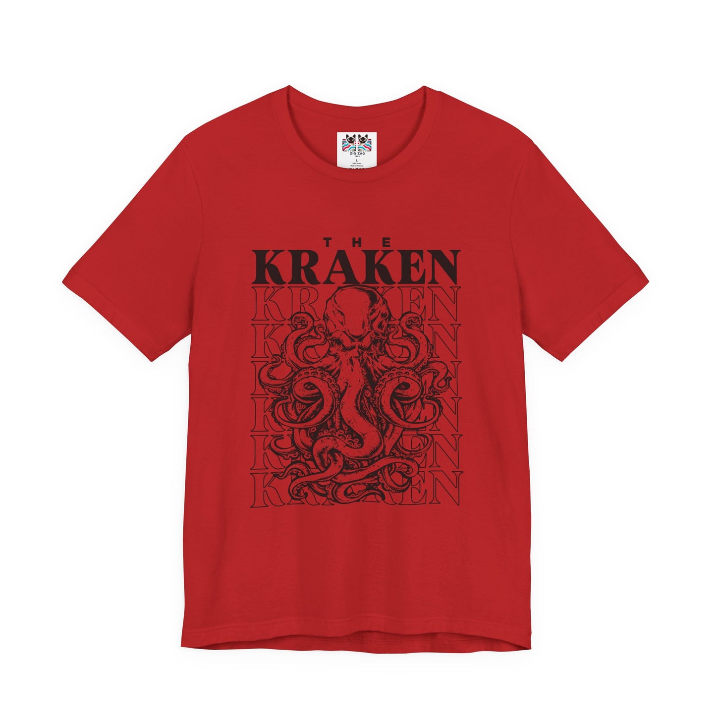 The Kraken Sea Monster Ship Attack T-Shirt